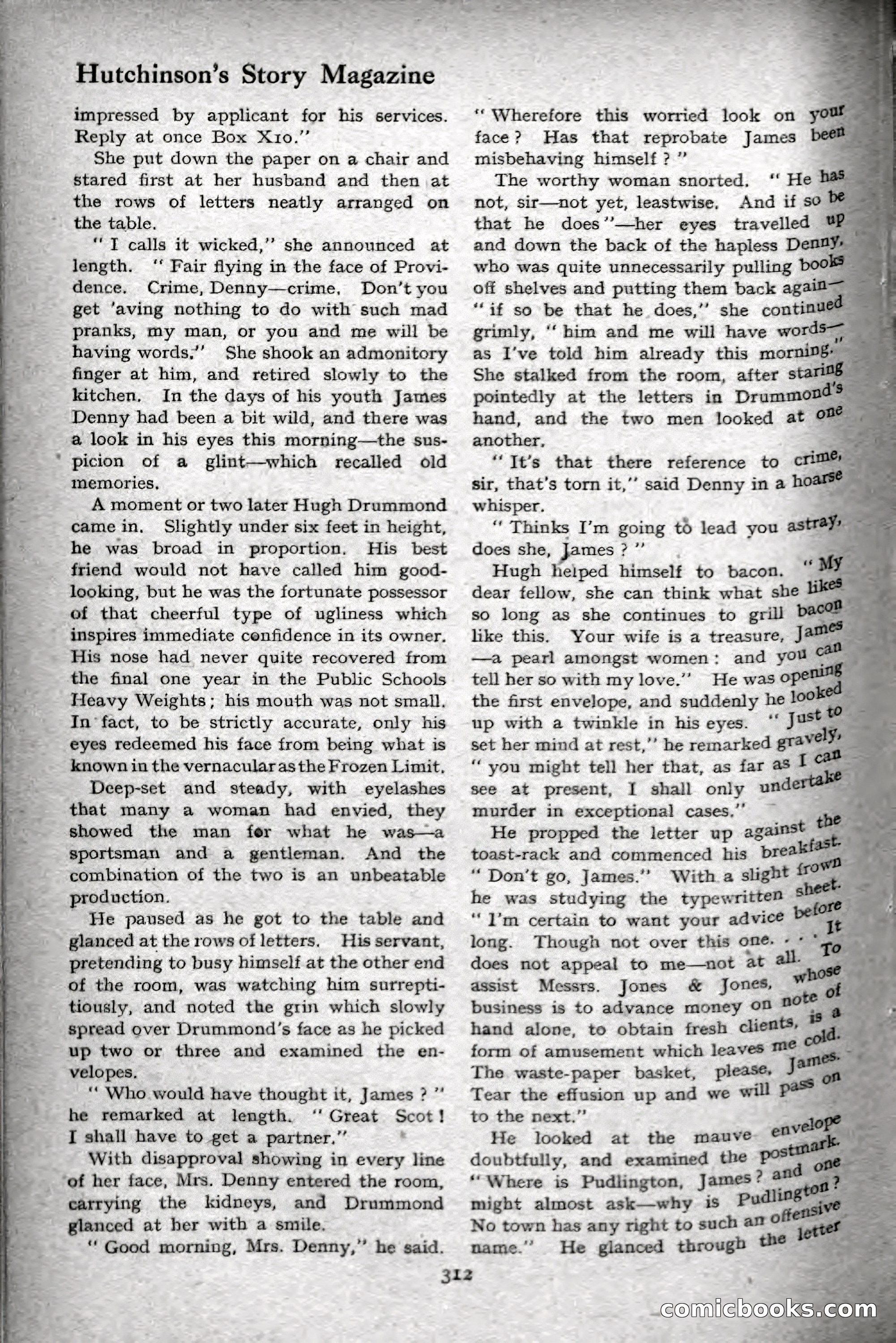 Hutchinson's Story Magazine, September 1919 — page 58 of 132