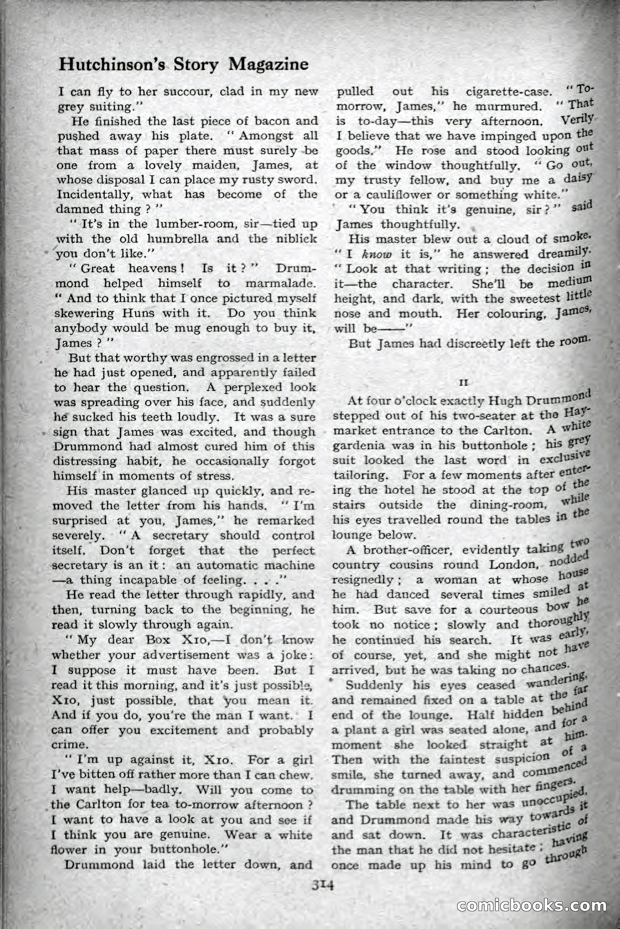 Hutchinson's Story Magazine, September 1919 — page 60 of 132