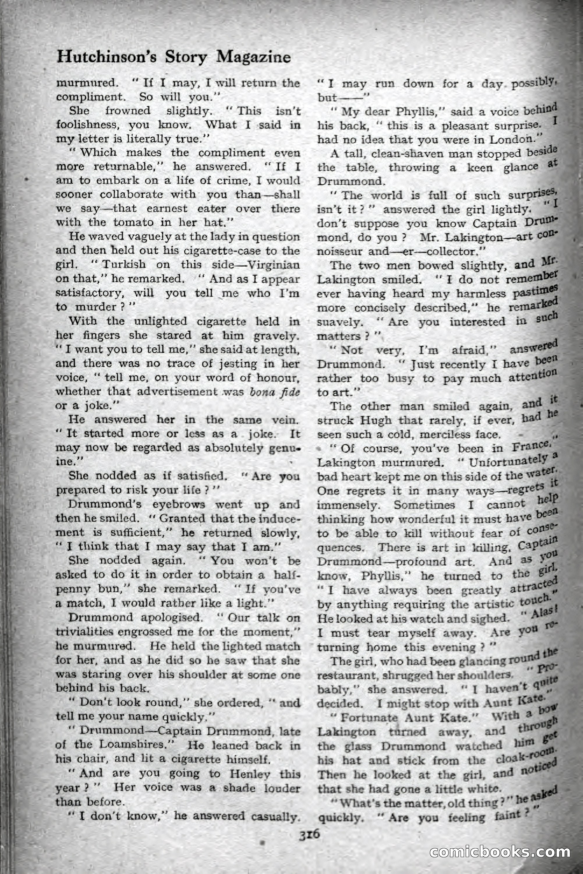 Hutchinson's Story Magazine, September 1919 — page 62 of 132