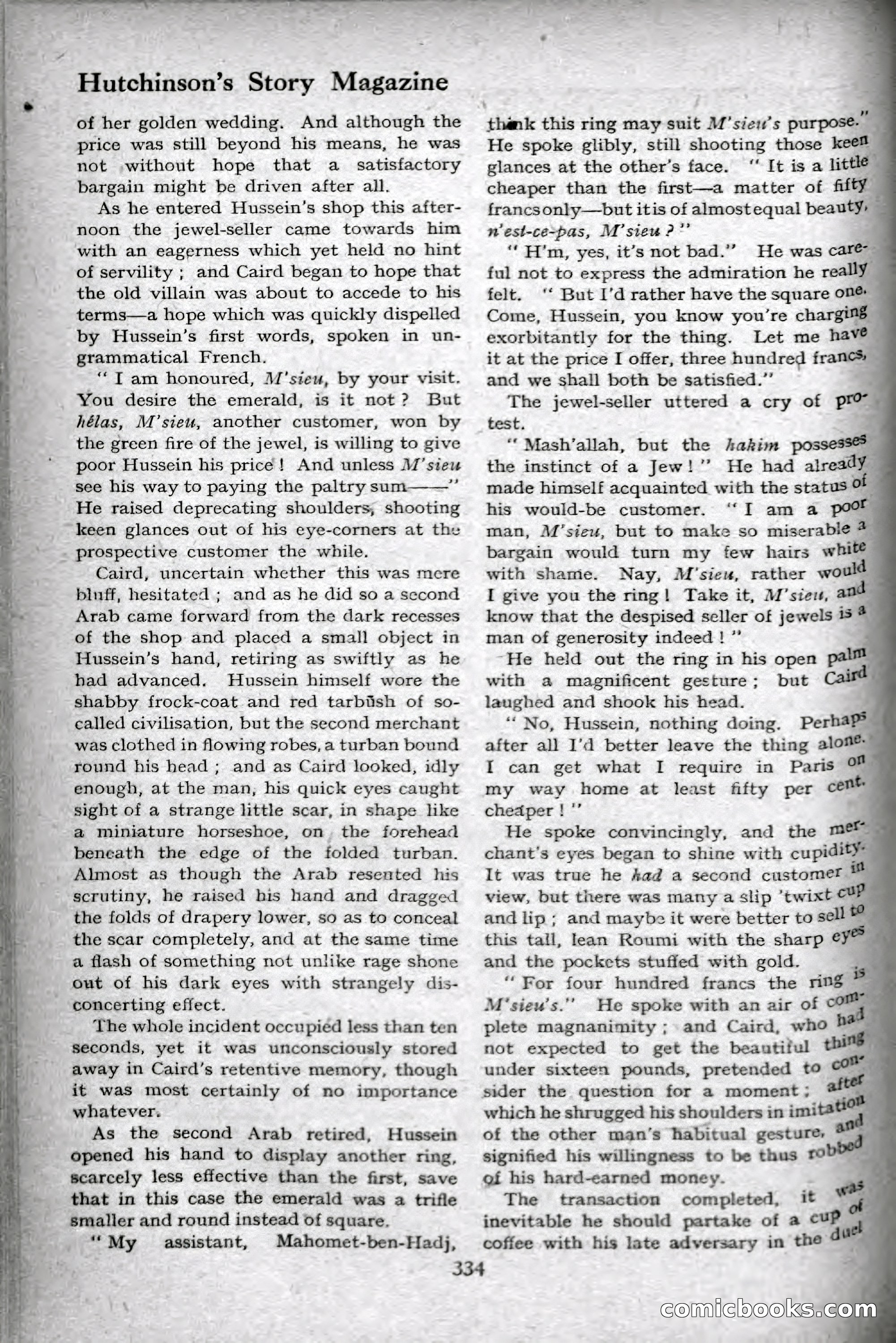 Hutchinson's Story Magazine, September 1919 — page 80 of 132