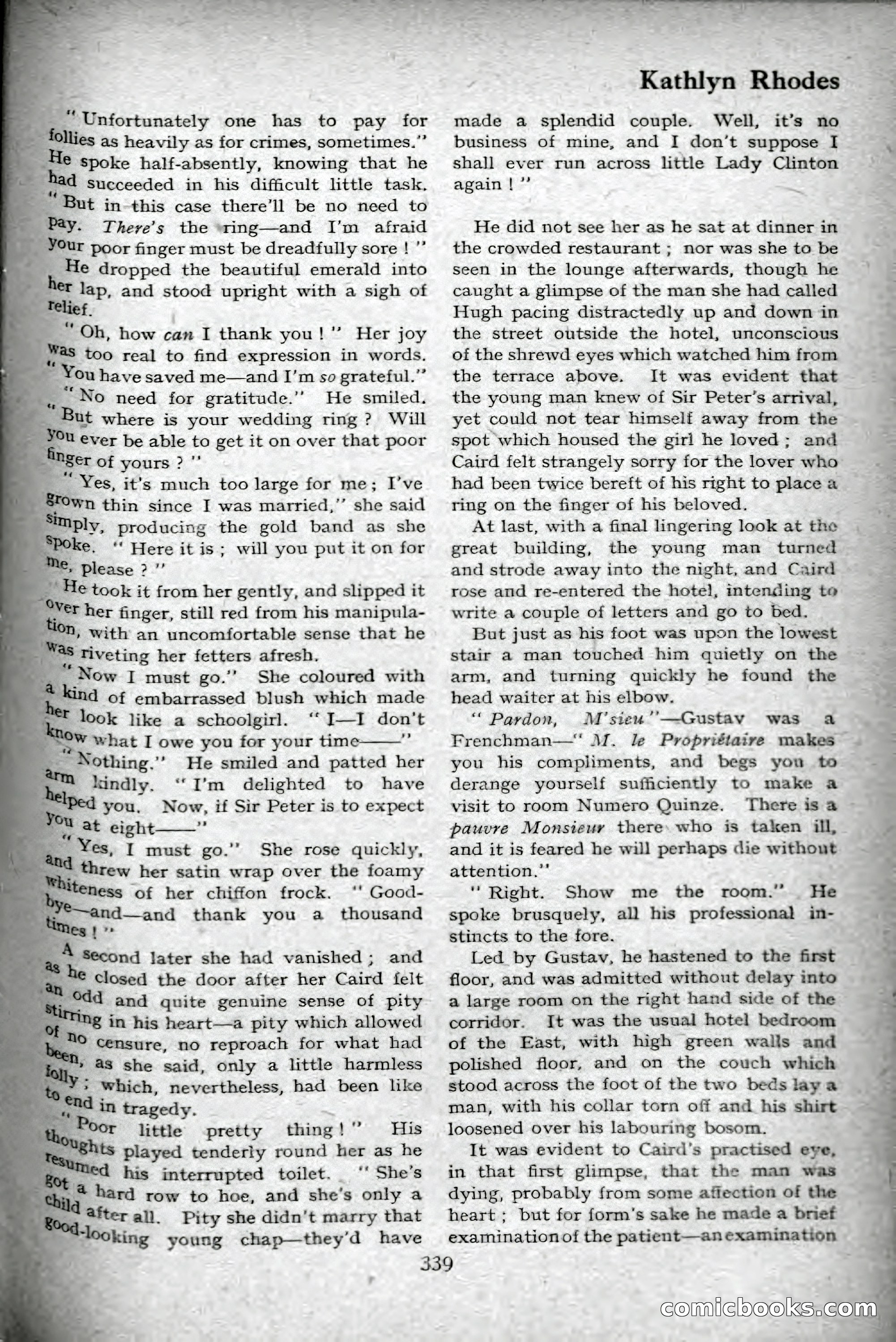 Hutchinson's Story Magazine, September 1919 — page 85 of 132