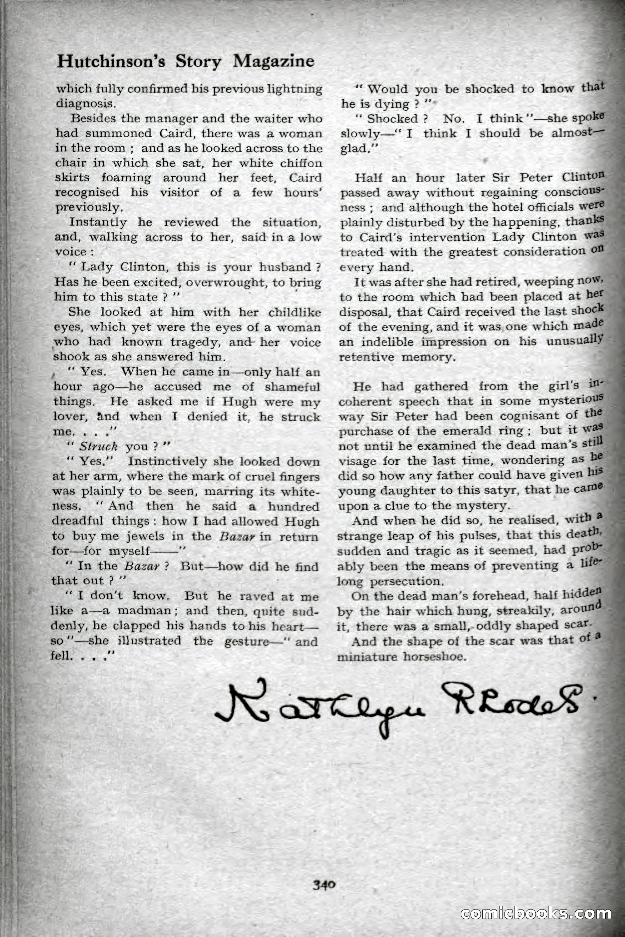 Hutchinson's Story Magazine, September 1919 — page 86 of 132