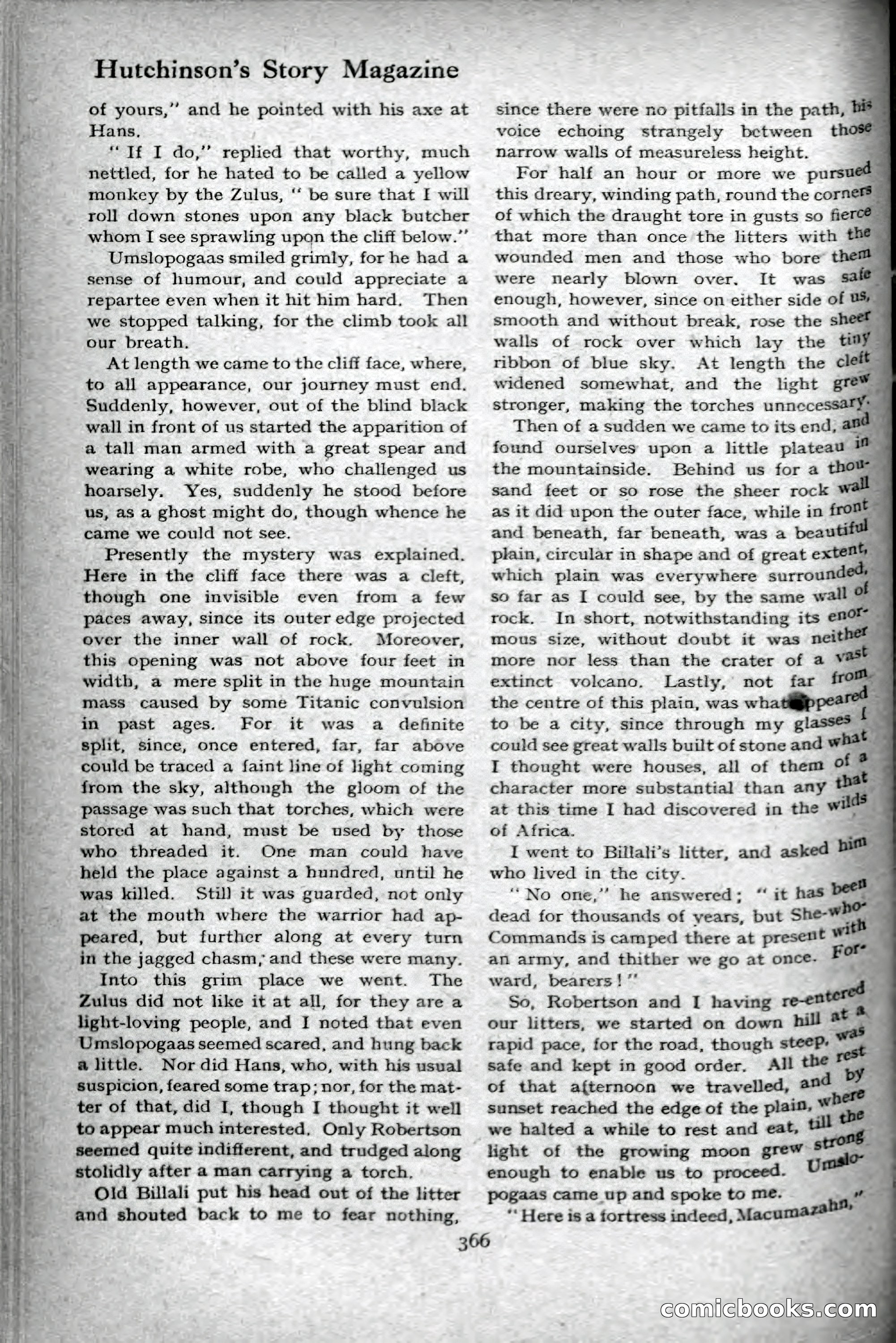 Hutchinson's Story Magazine, September 1919 — page 112 of 132