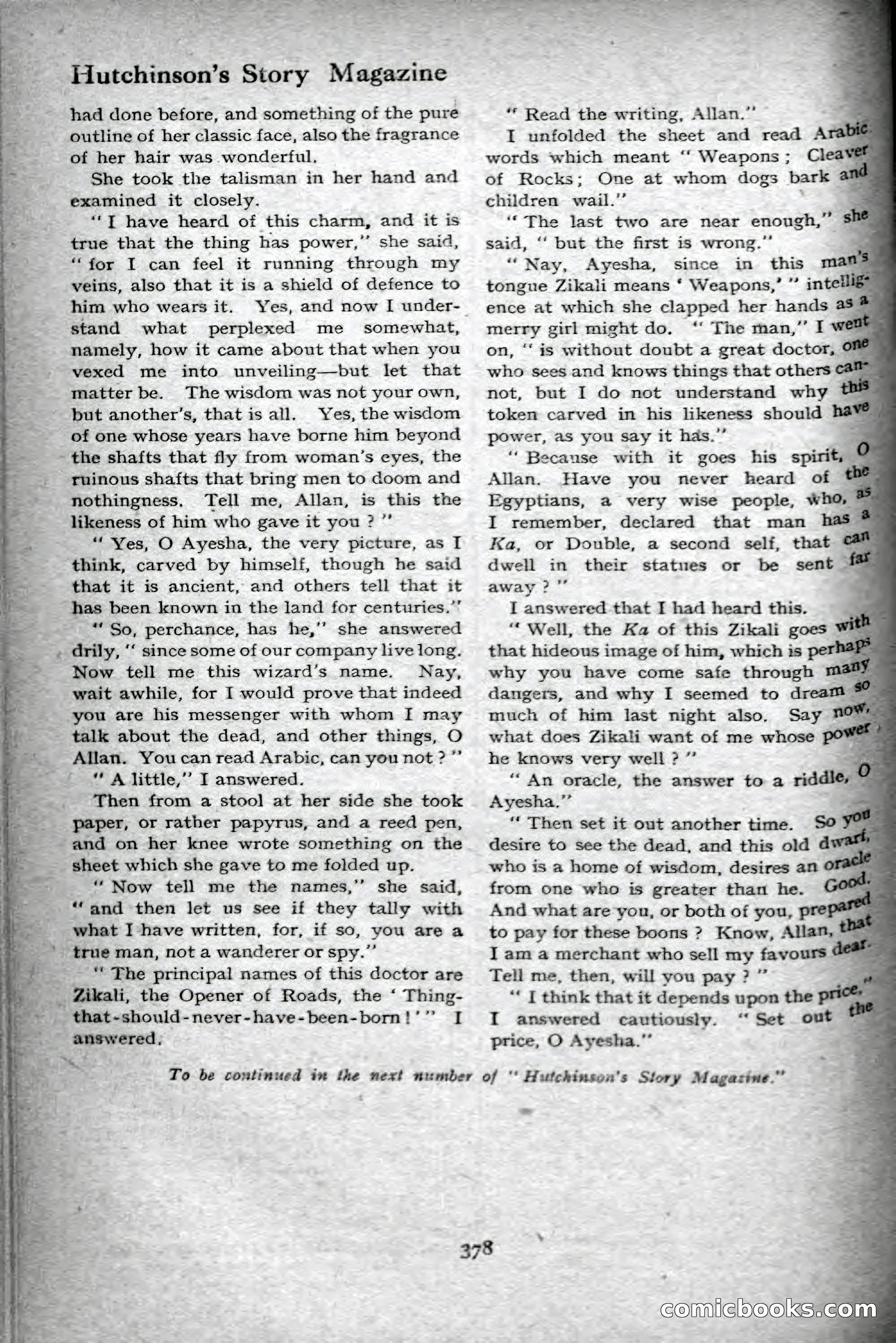 Hutchinson's Story Magazine, September 1919 — page 124 of 132