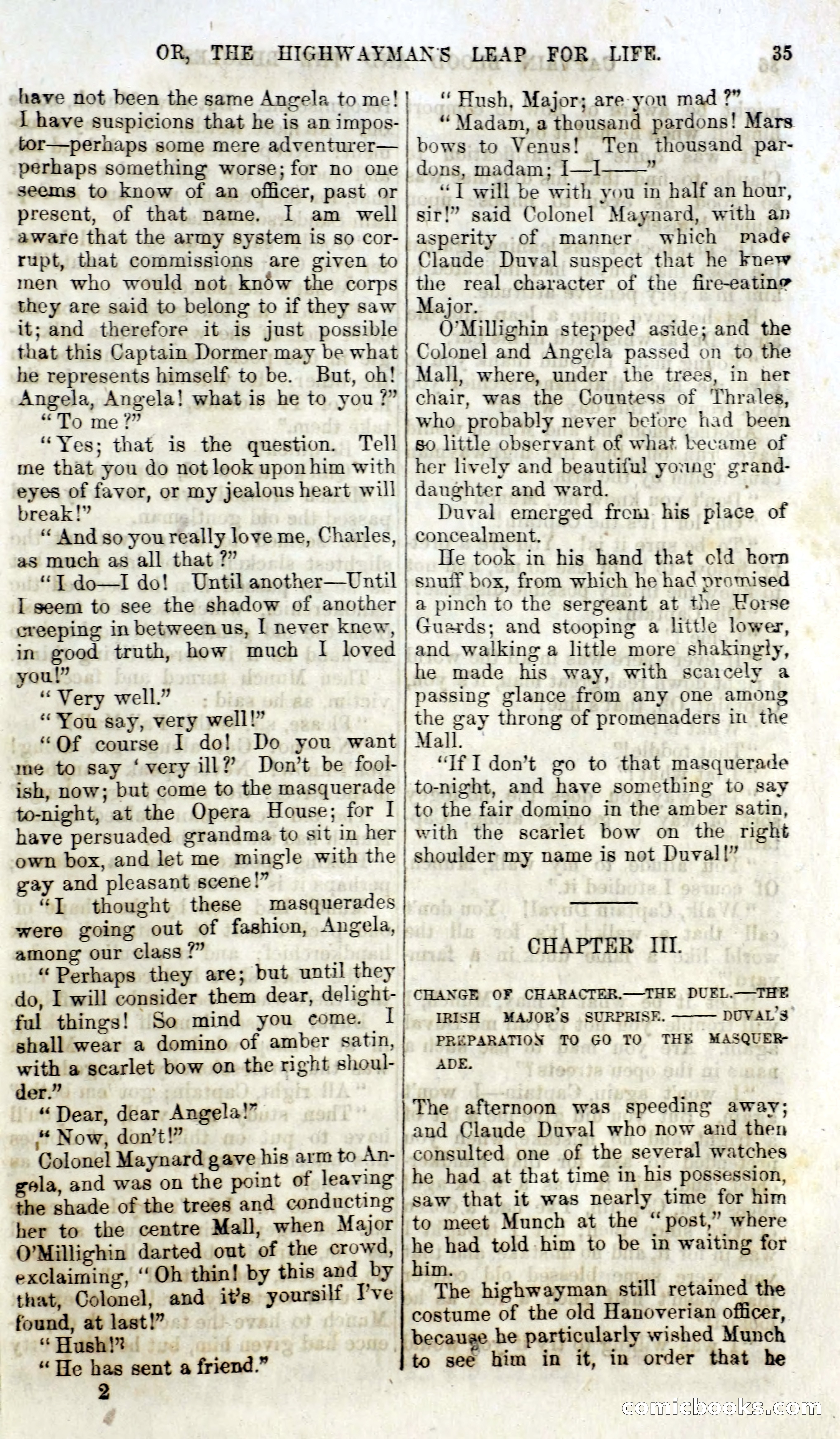 Captain Blood and the Beagles; or, The Highwayman's Leap for Life — page 19 of 82
