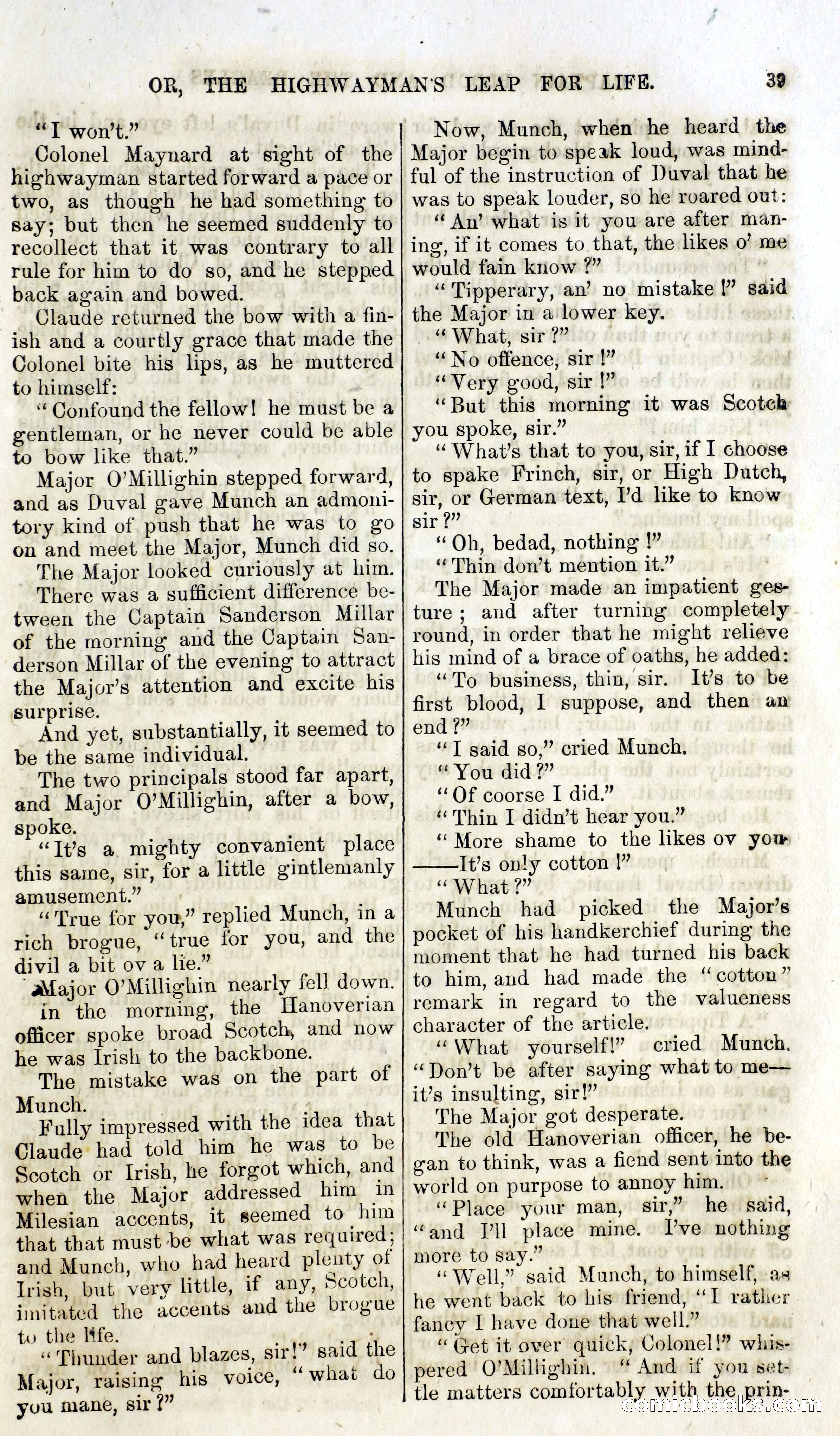 Captain Blood and the Beagles; or, The Highwayman's Leap for Life — page 23 of 82