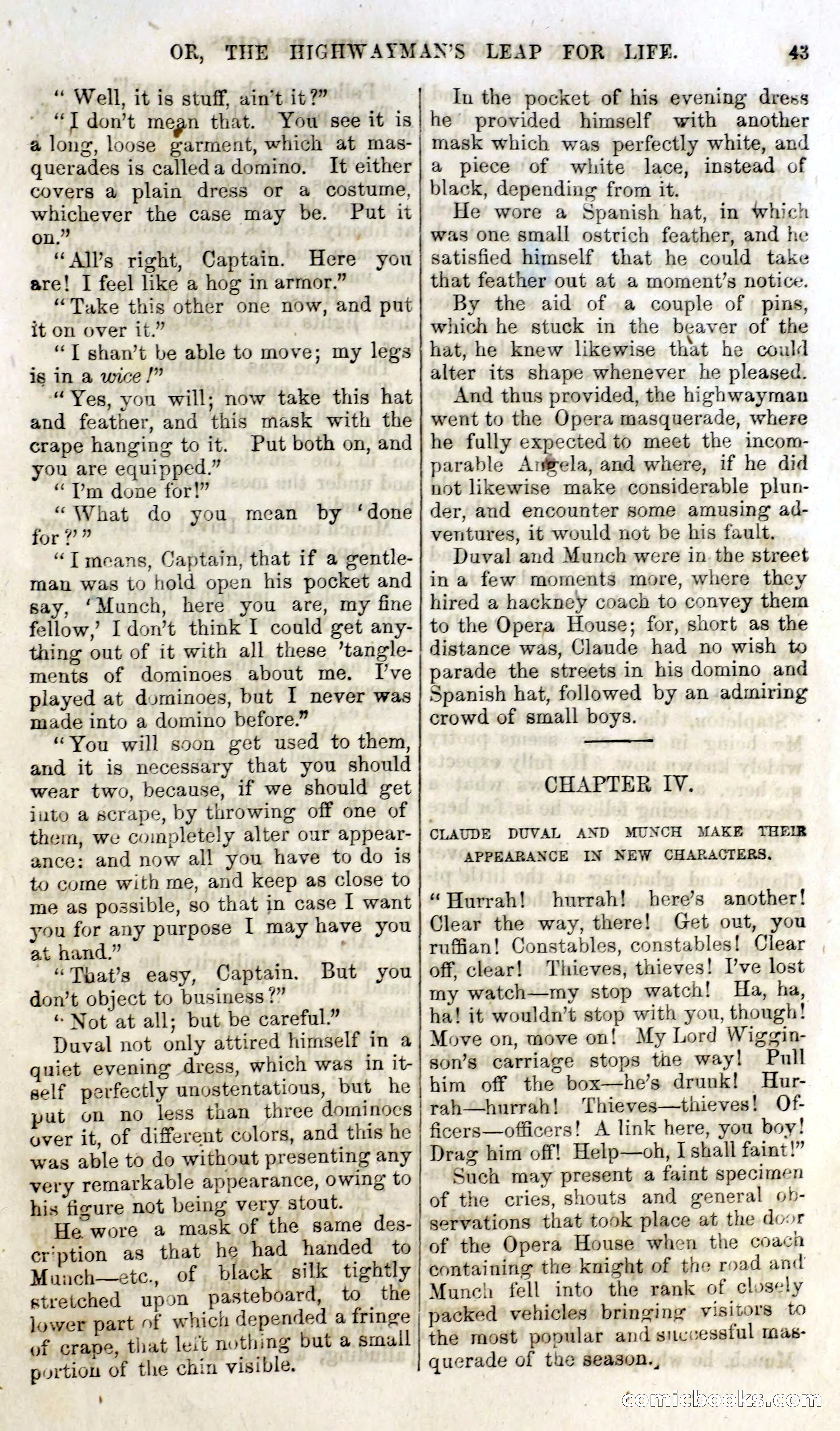 Captain Blood and the Beagles; or, The Highwayman's Leap for Life — page 27 of 82