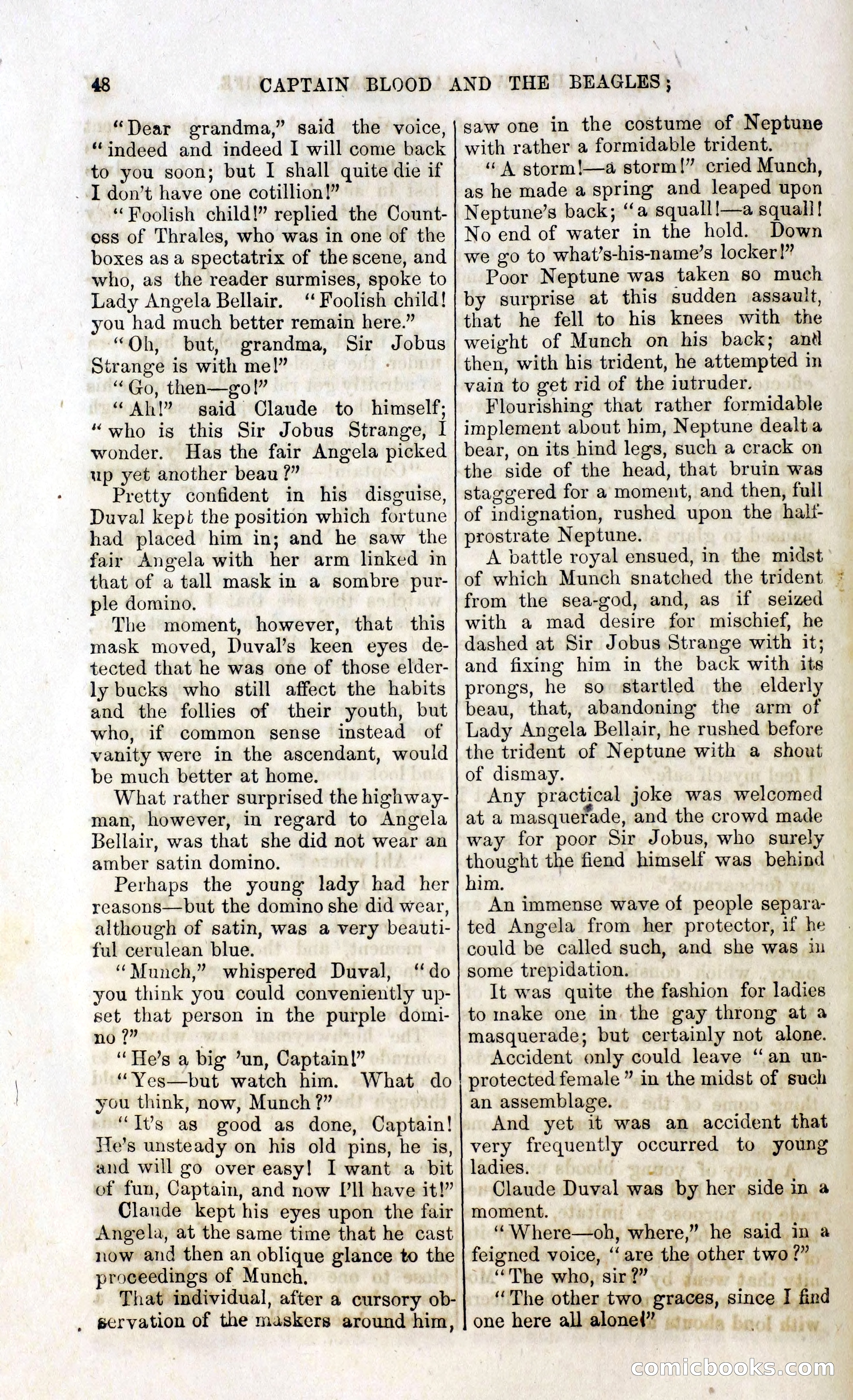 Captain Blood and the Beagles; or, The Highwayman's Leap for Life — page 32 of 82