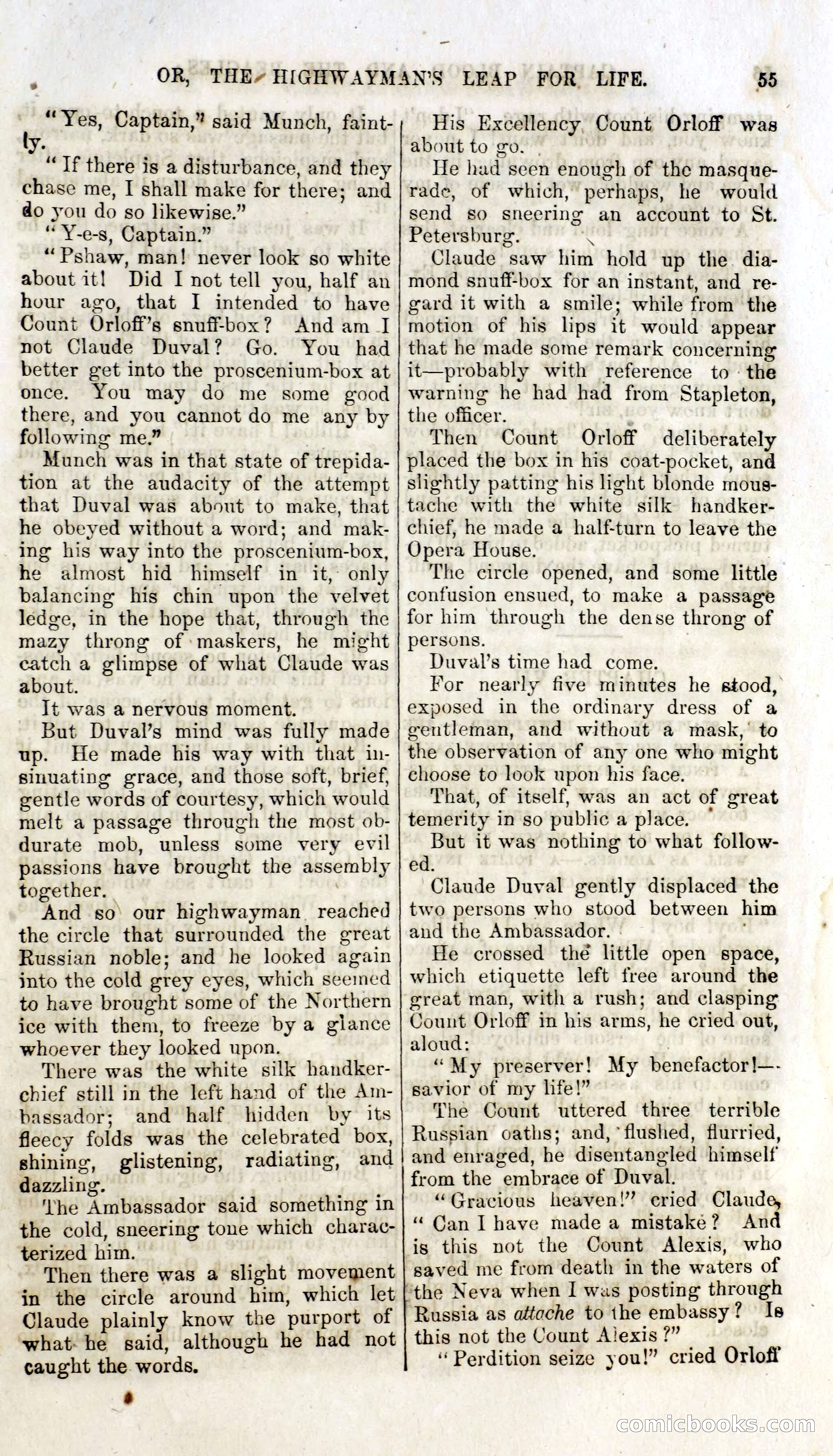 Captain Blood and the Beagles; or, The Highwayman's Leap for Life — page 39 of 82