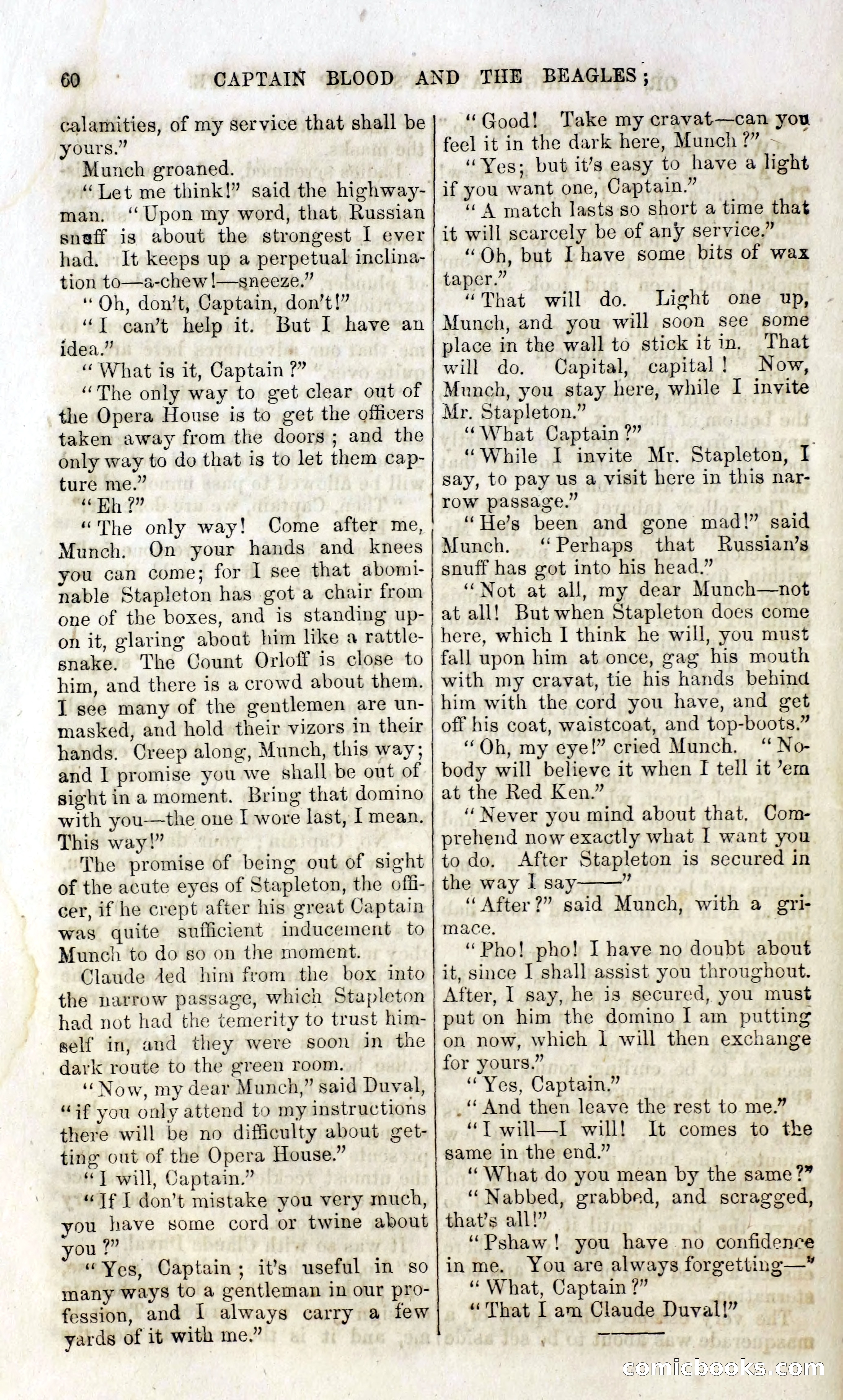 Captain Blood and the Beagles; or, The Highwayman's Leap for Life — page 44 of 82