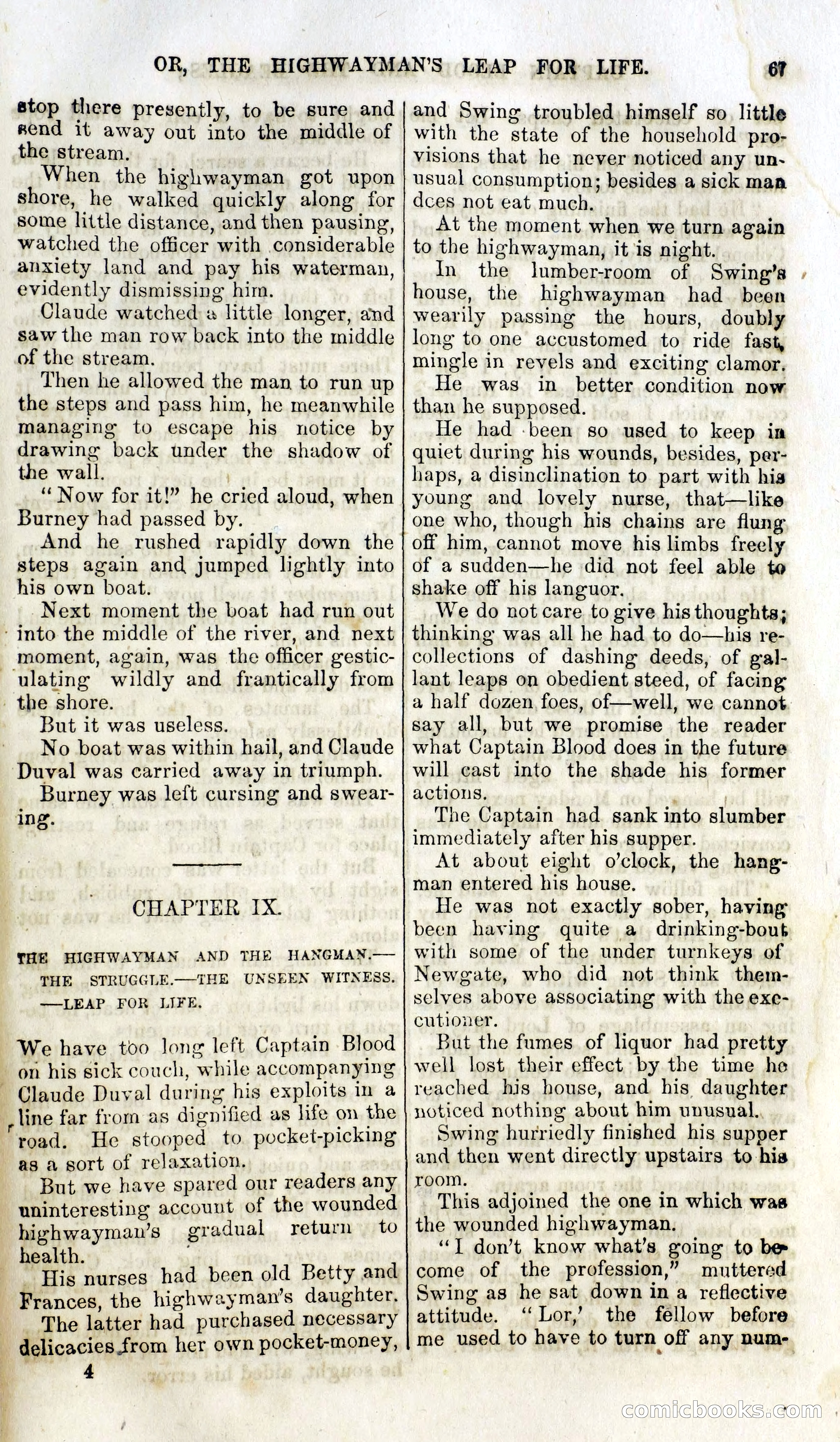 Captain Blood and the Beagles; or, The Highwayman's Leap for Life — page 51 of 82