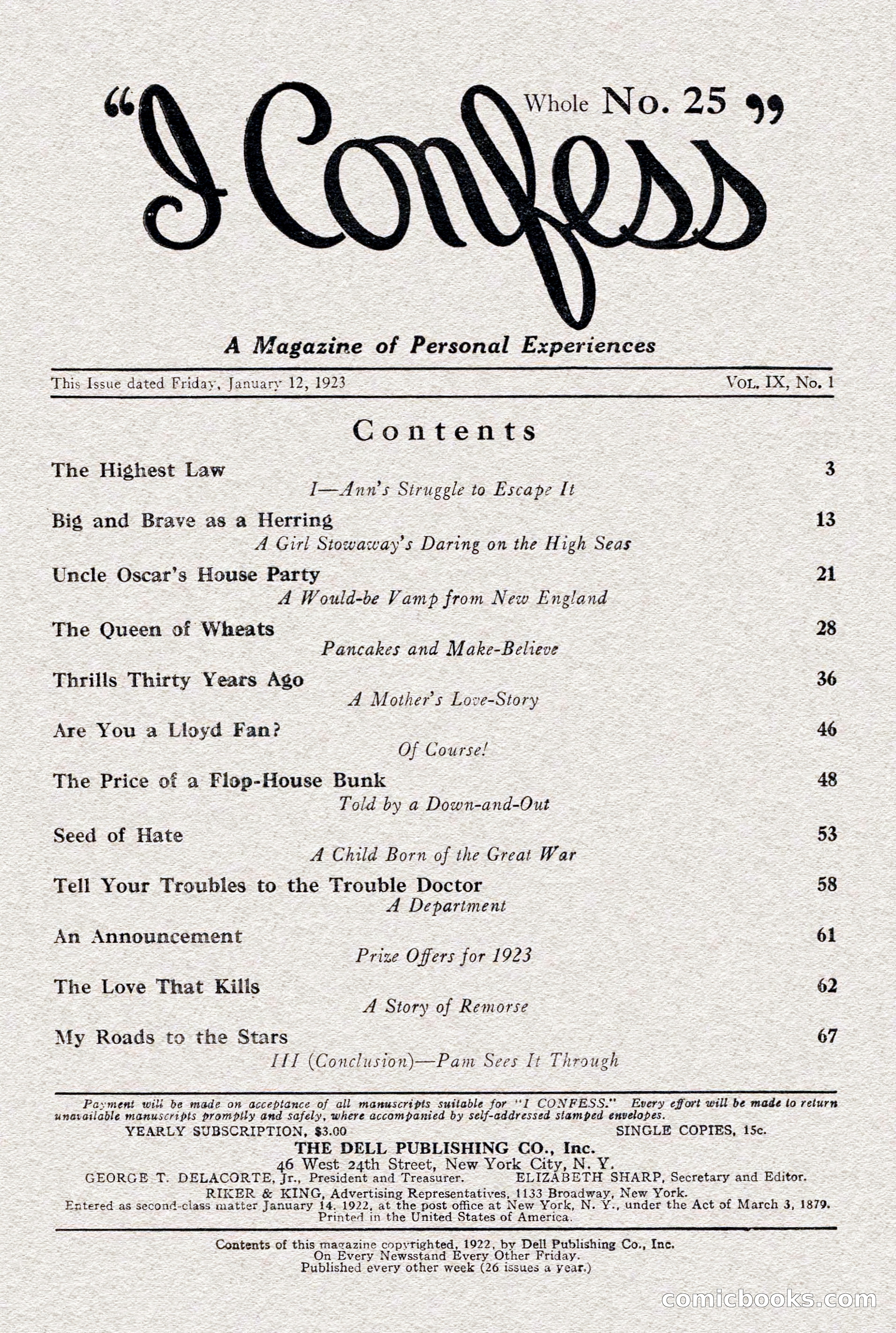 I Confess, No. 25 — page 4 of 85