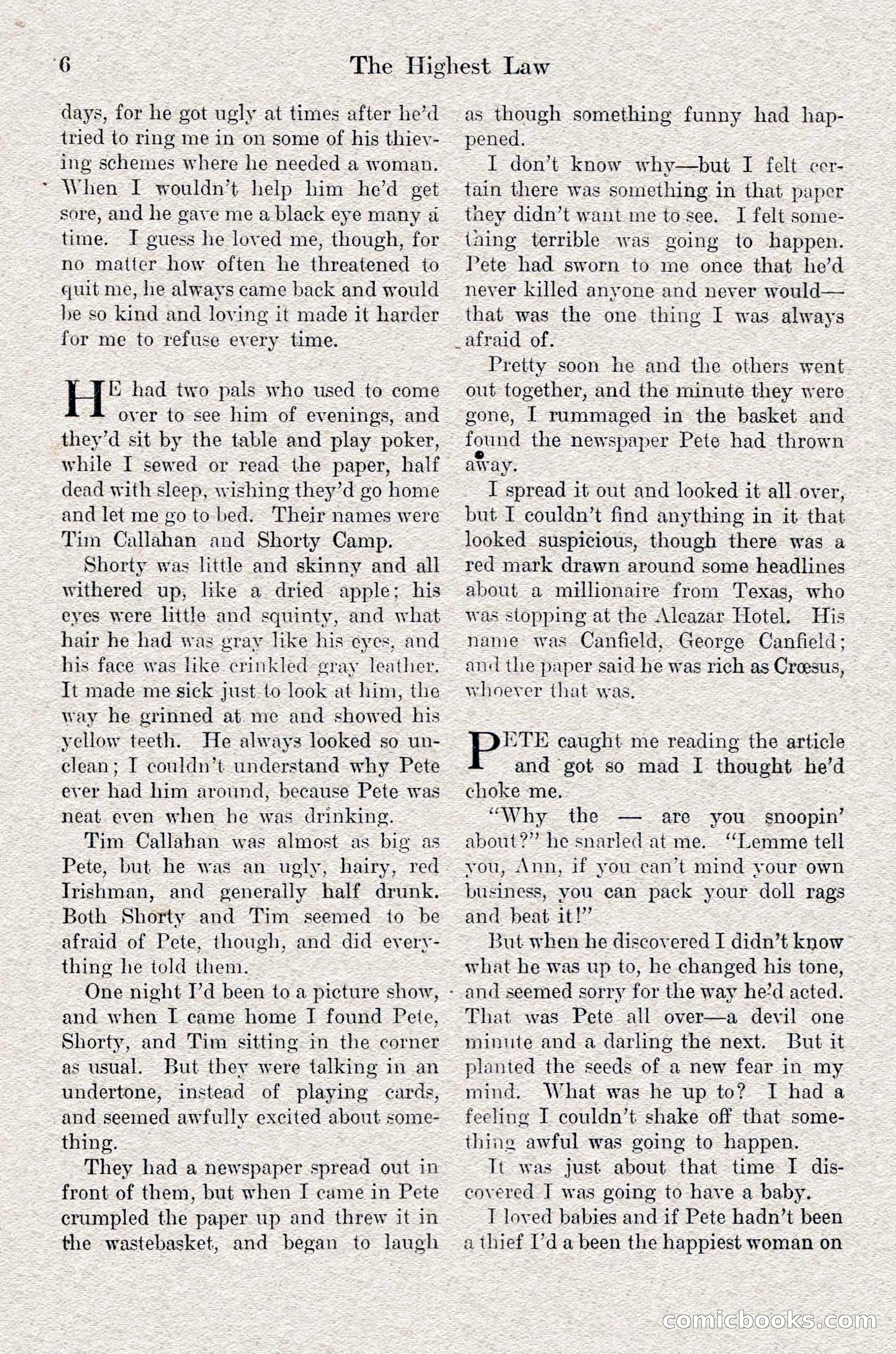 I Confess, No. 25 — page 8 of 85