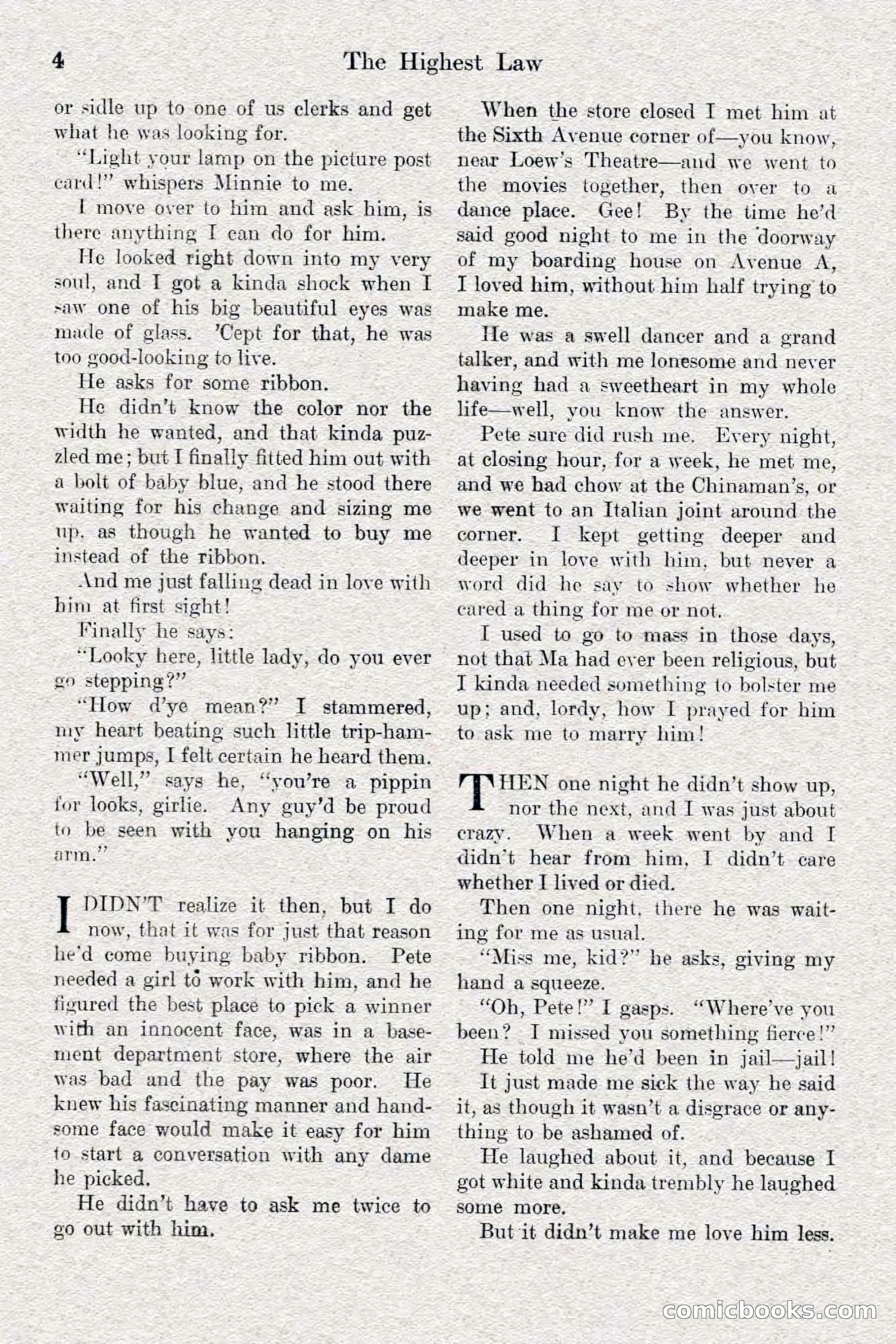 I Confess, Whole No. 25 — page 6 of 84