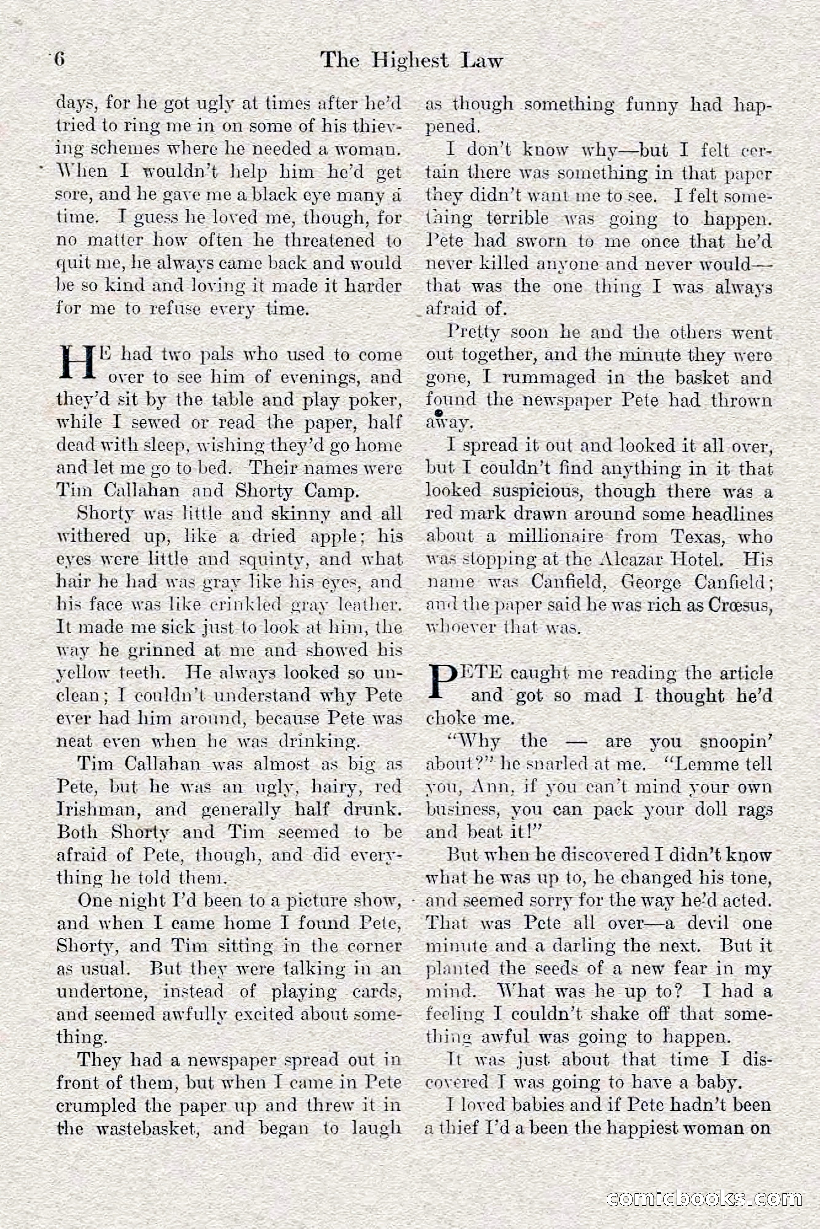 I Confess, Whole No. 25 — page 8 of 84