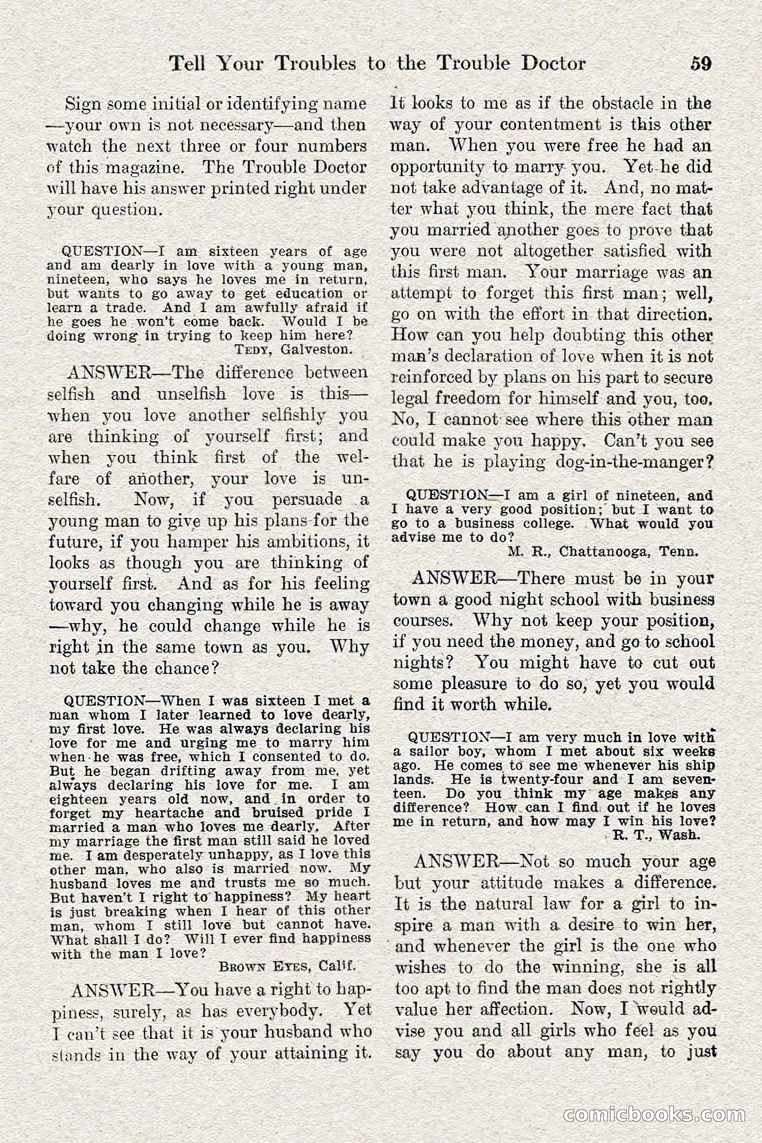 I Confess, Whole No. 25 — page 61 of 84