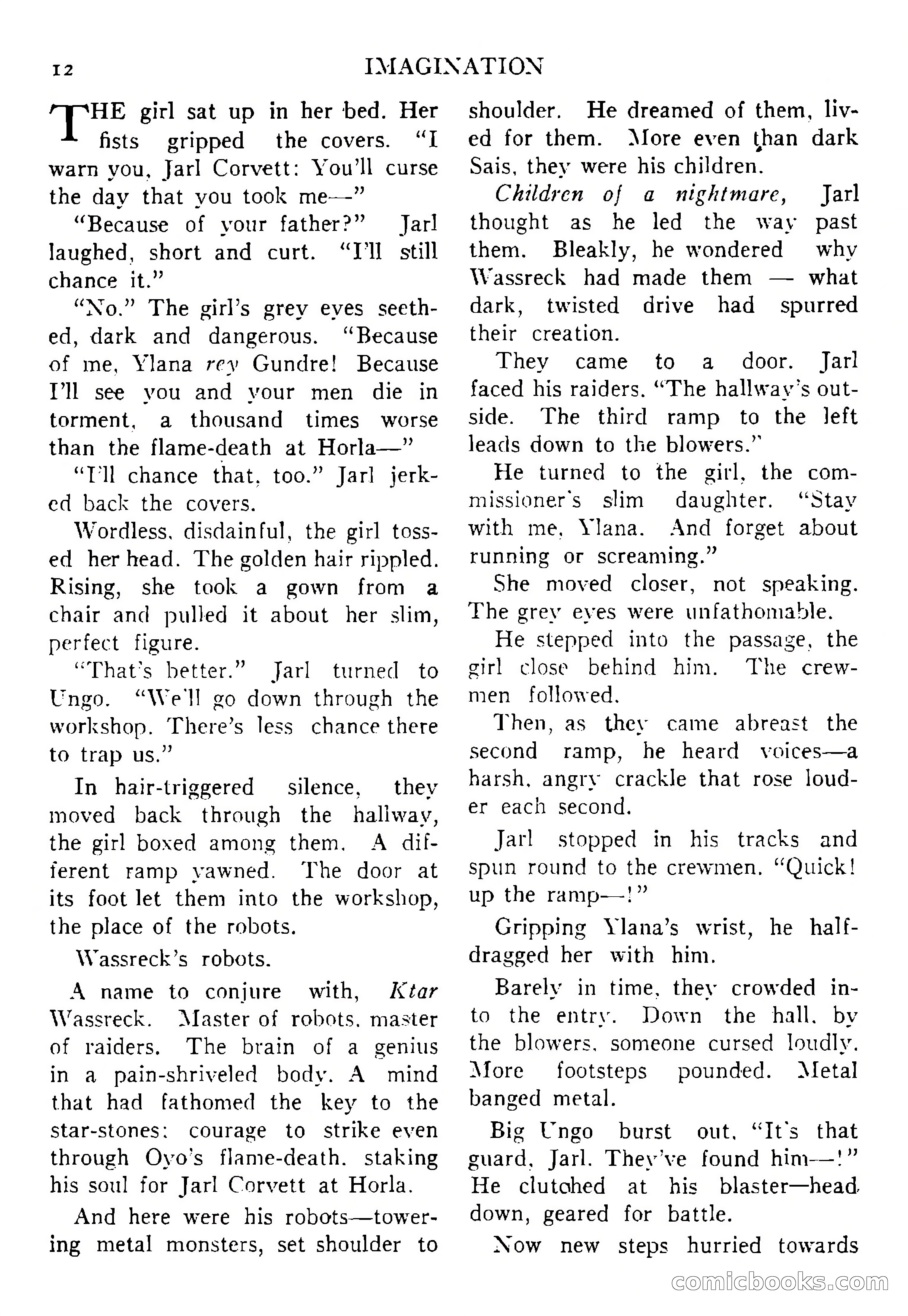 Imagination, September 1952 — page 12 of 165