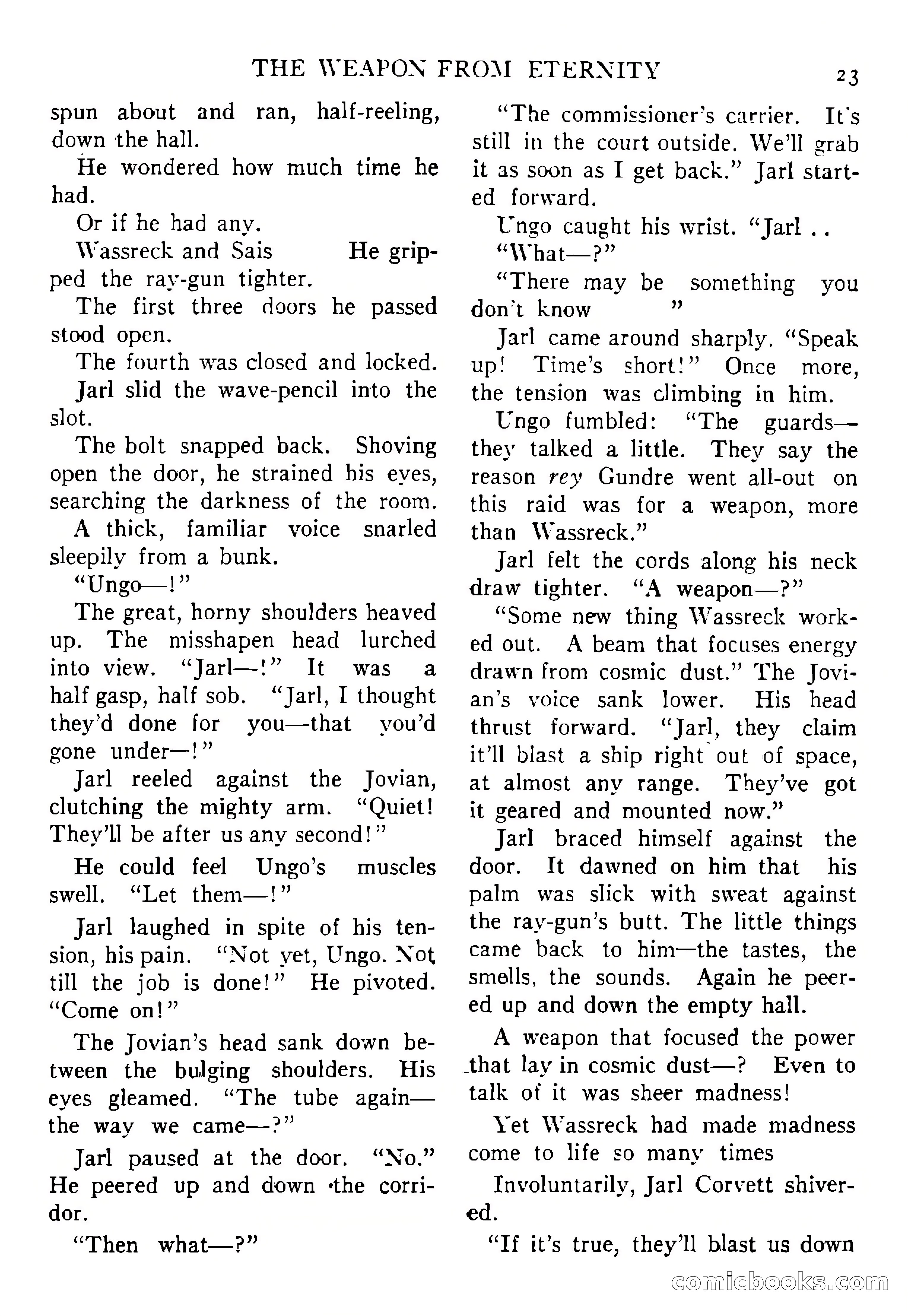 Imagination, September 1952 — page 23 of 165