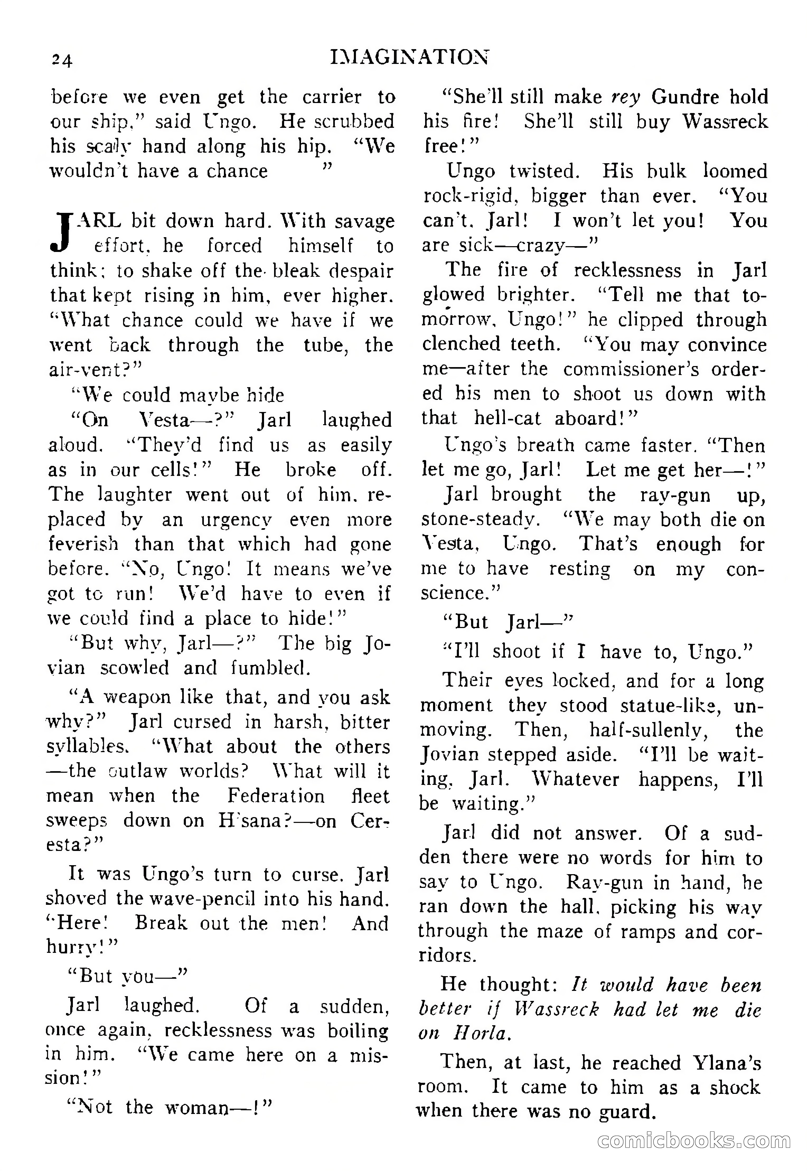 Imagination, September 1952 — page 24 of 165