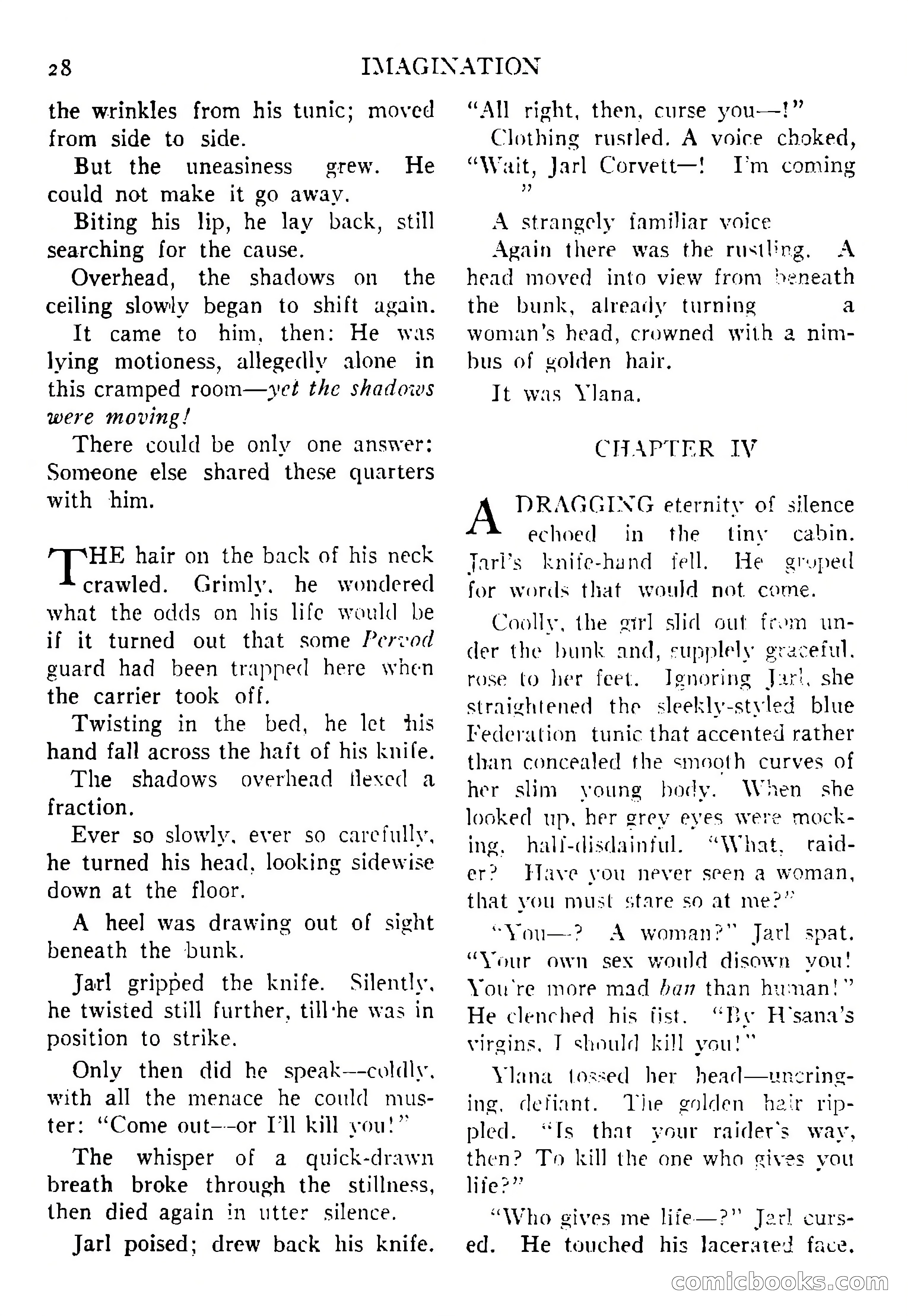 Imagination, September 1952 — page 28 of 165