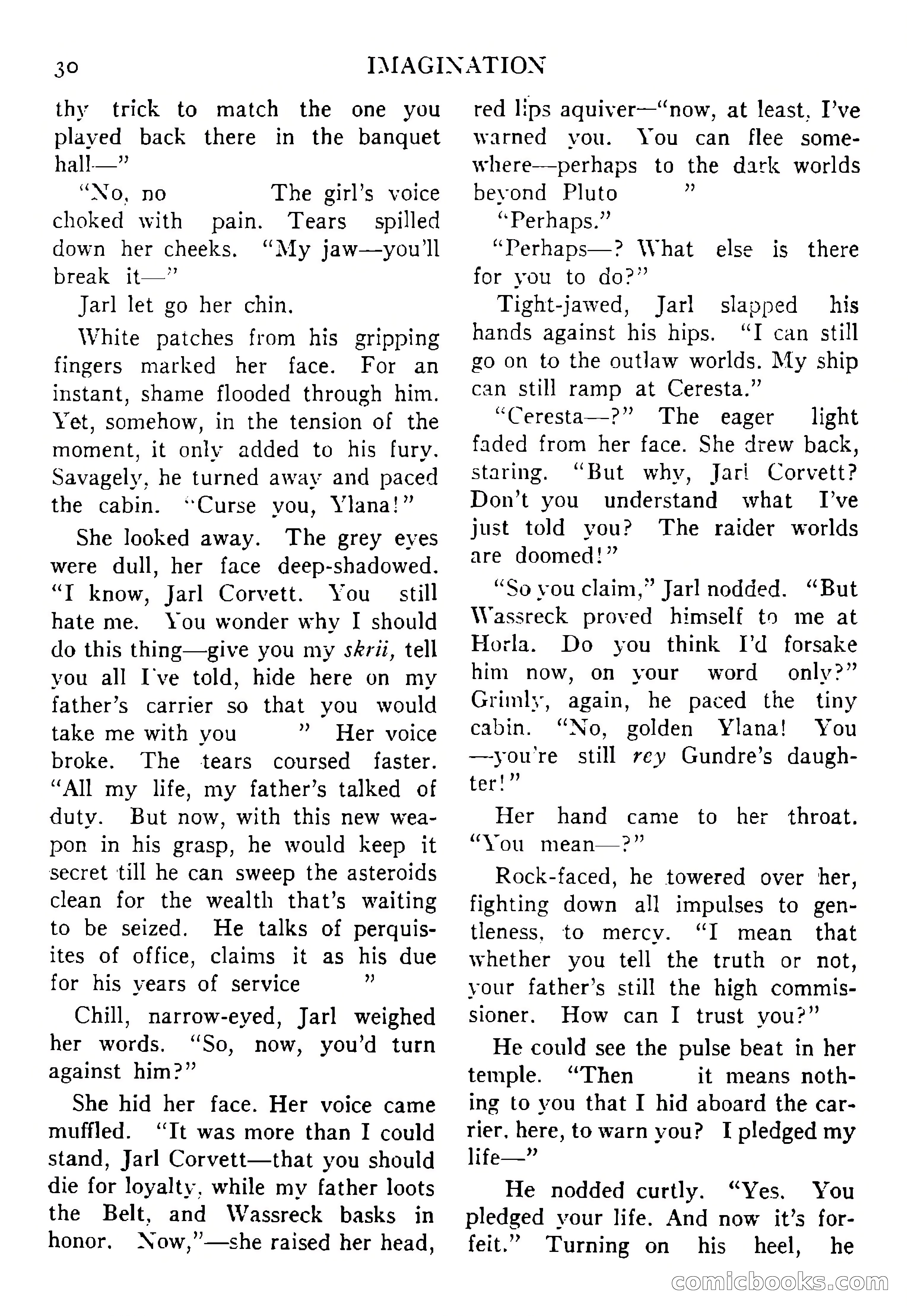 Imagination, September 1952 — page 30 of 165