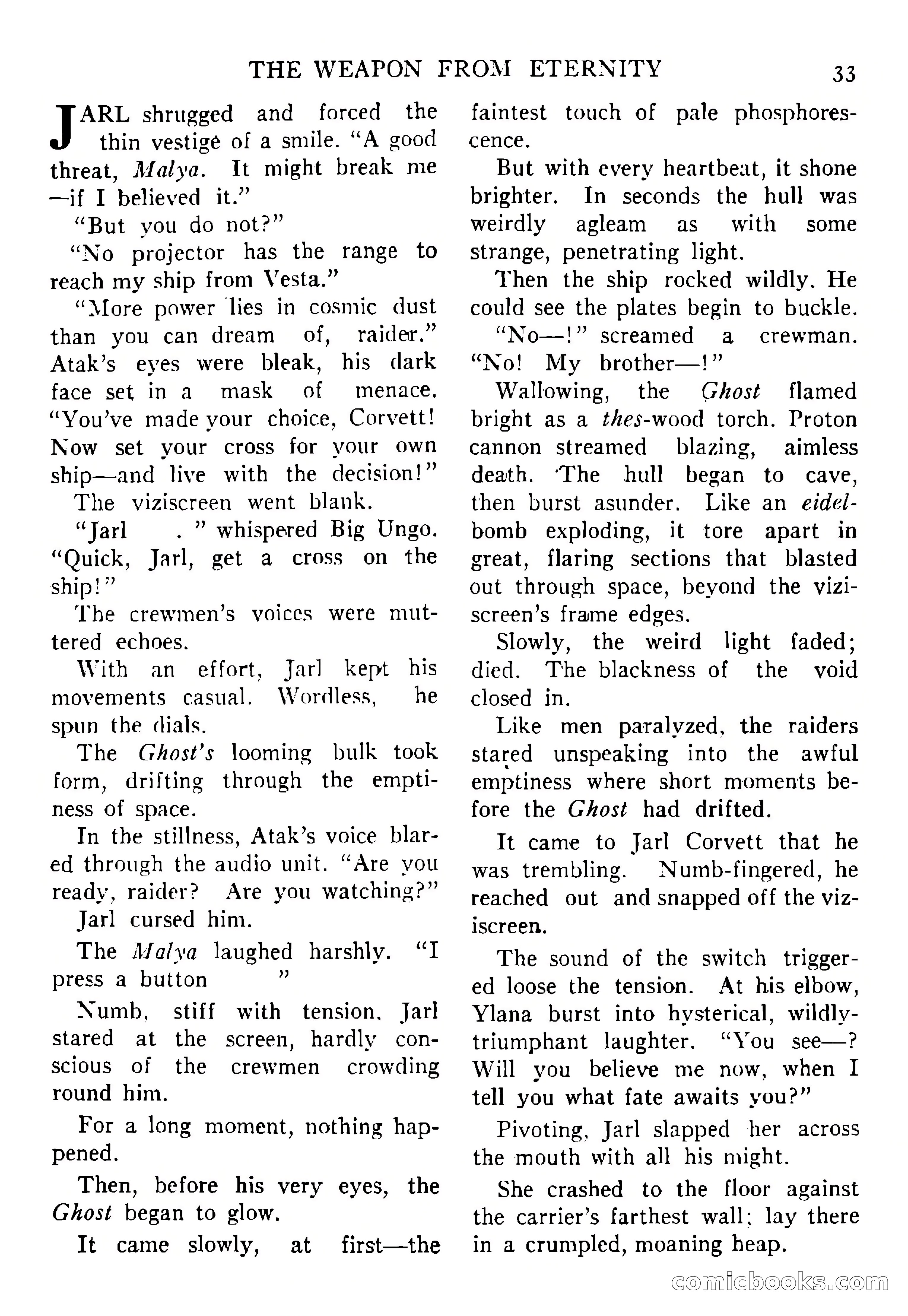 Imagination, September 1952 — page 33 of 165