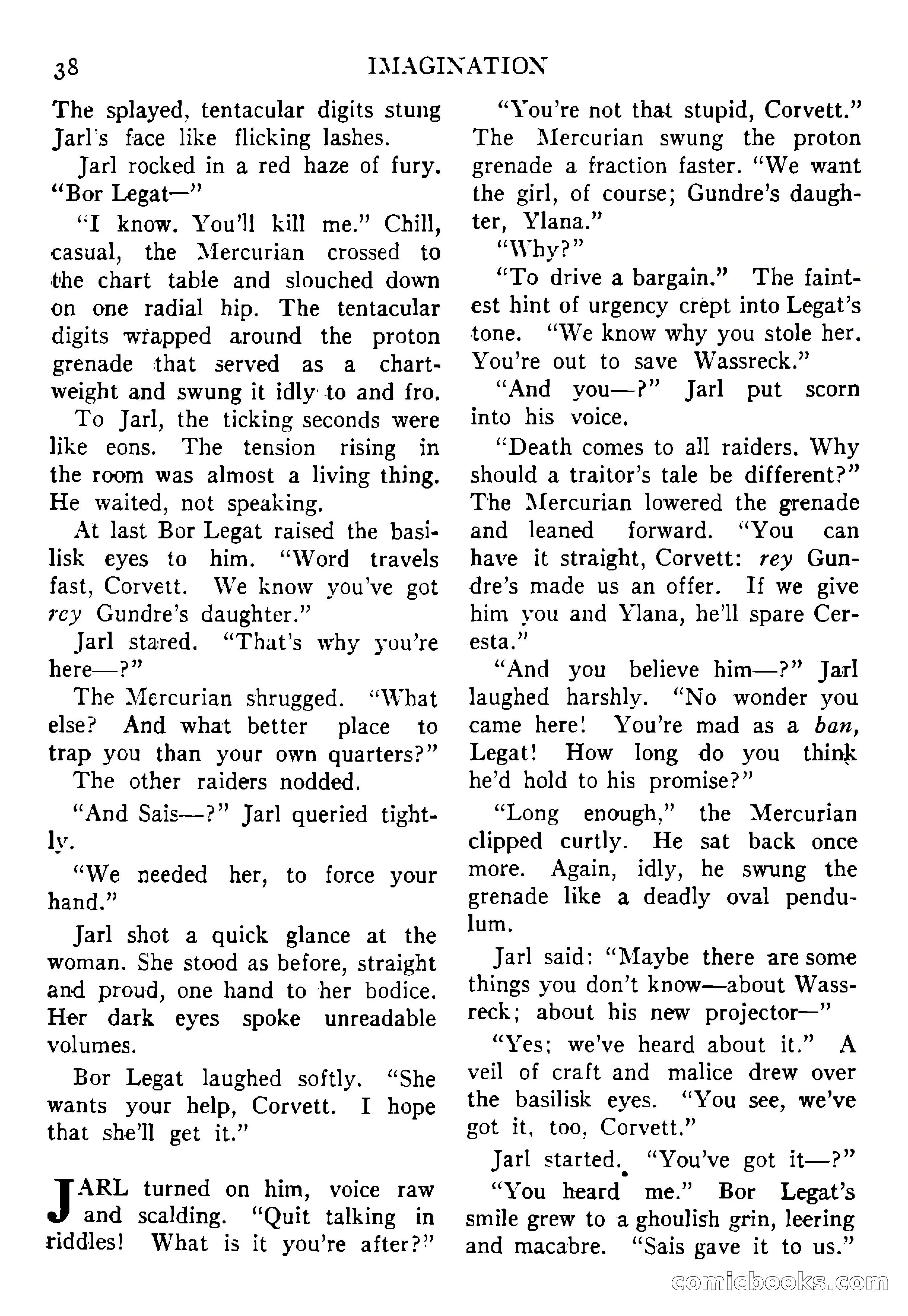 Imagination, September 1952 — page 38 of 165