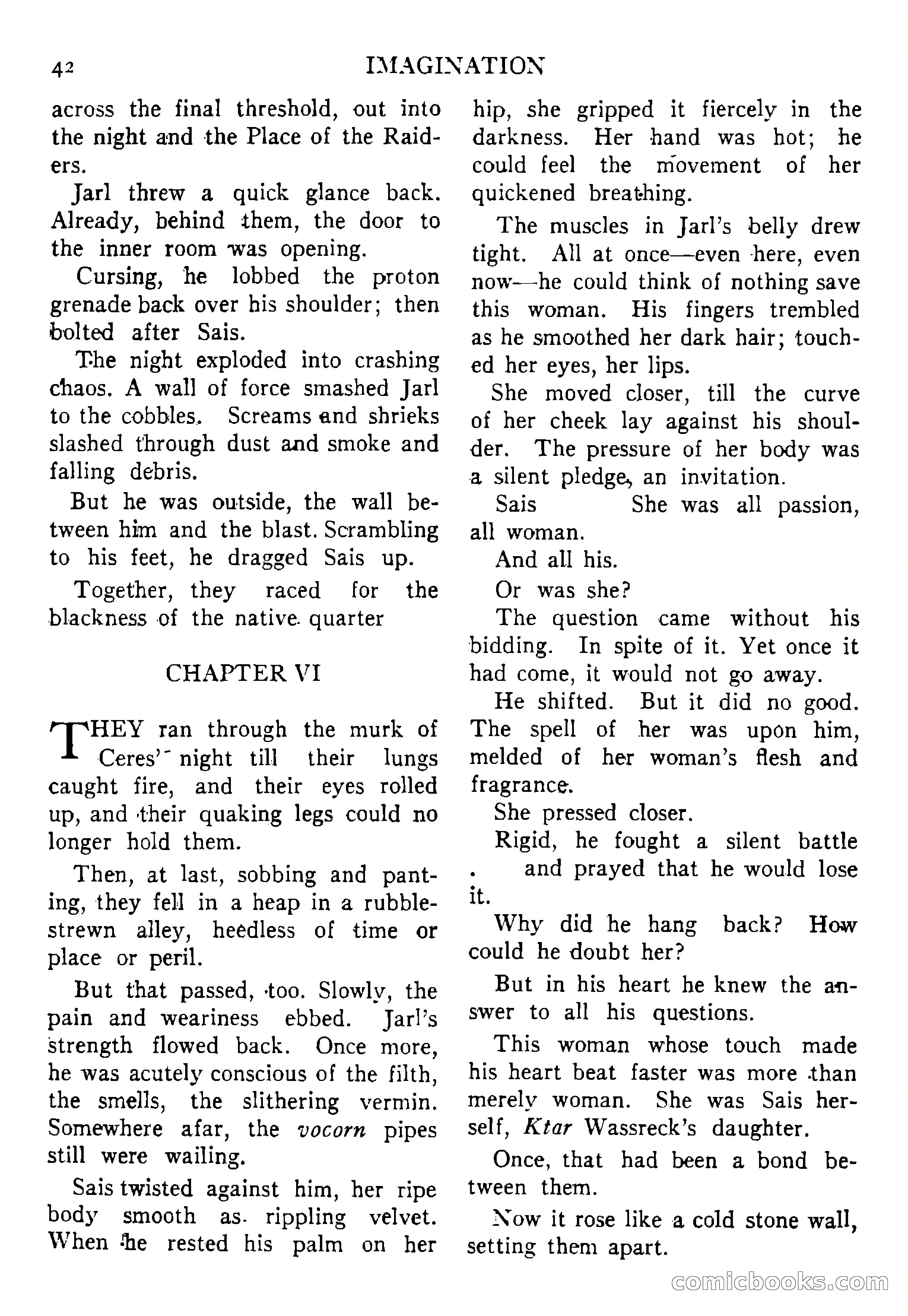 Imagination, September 1952 — page 42 of 165