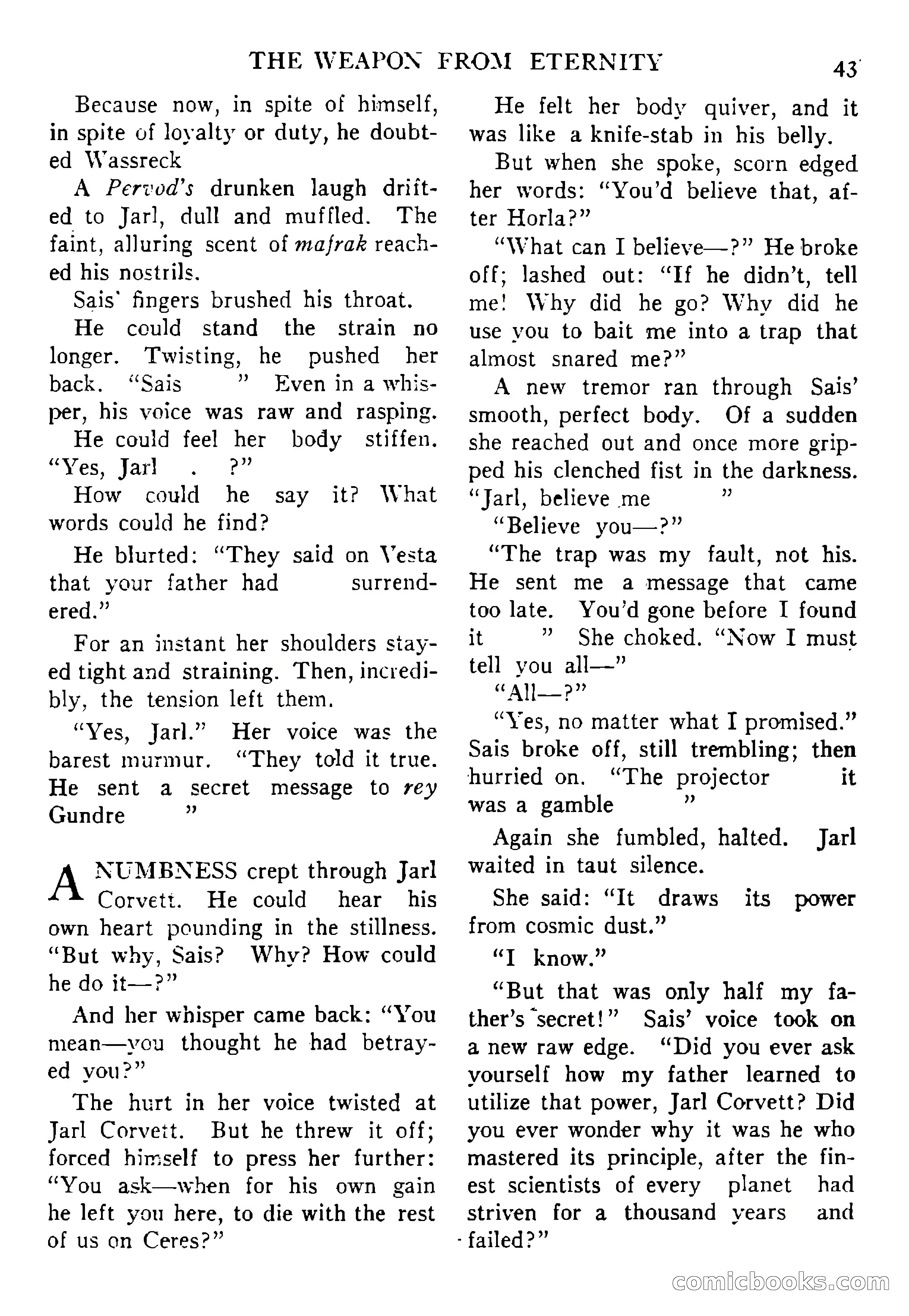 Imagination, September 1952 — page 43 of 165