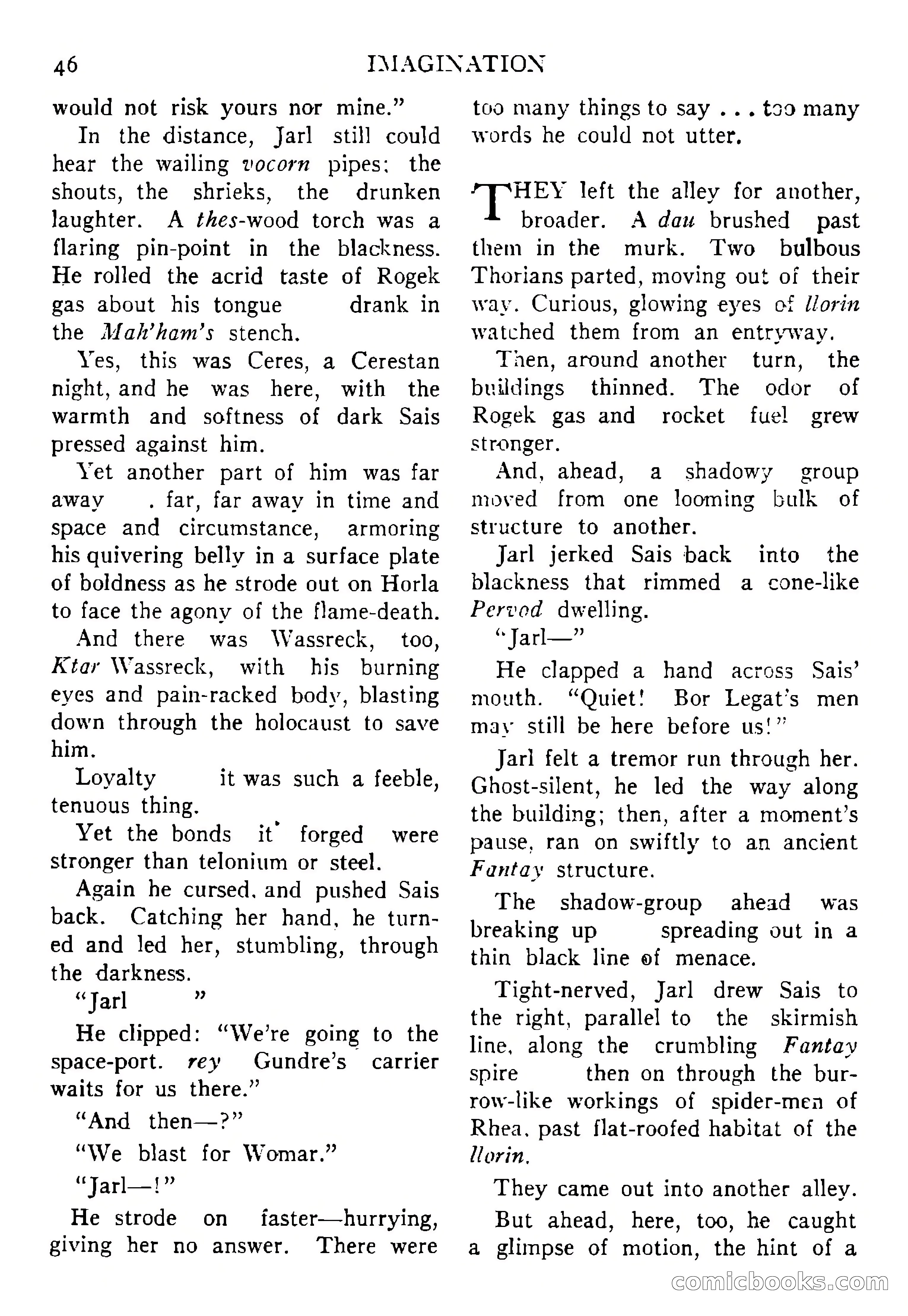 Imagination, September 1952 — page 46 of 165