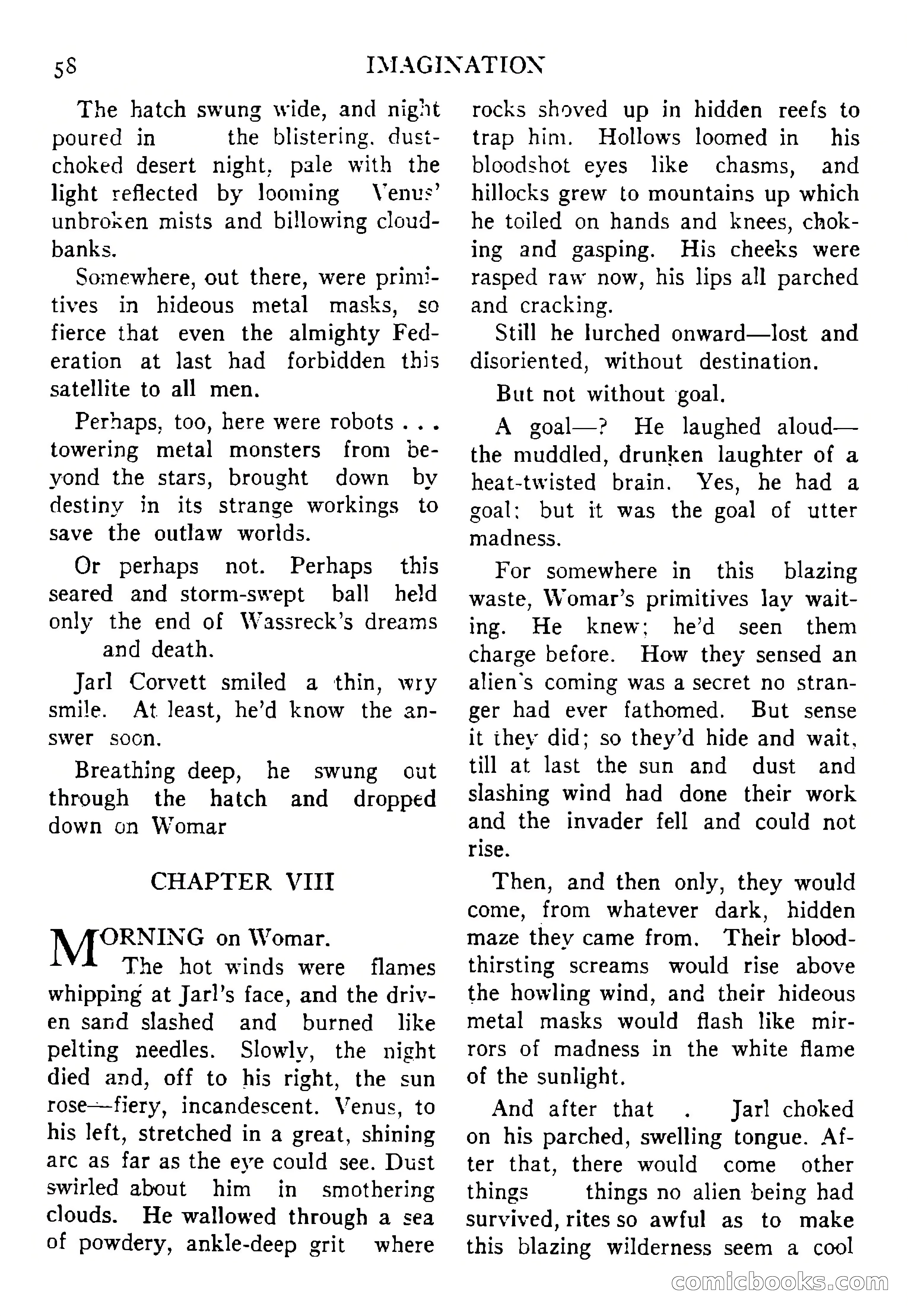 Imagination, September 1952 — page 58 of 165