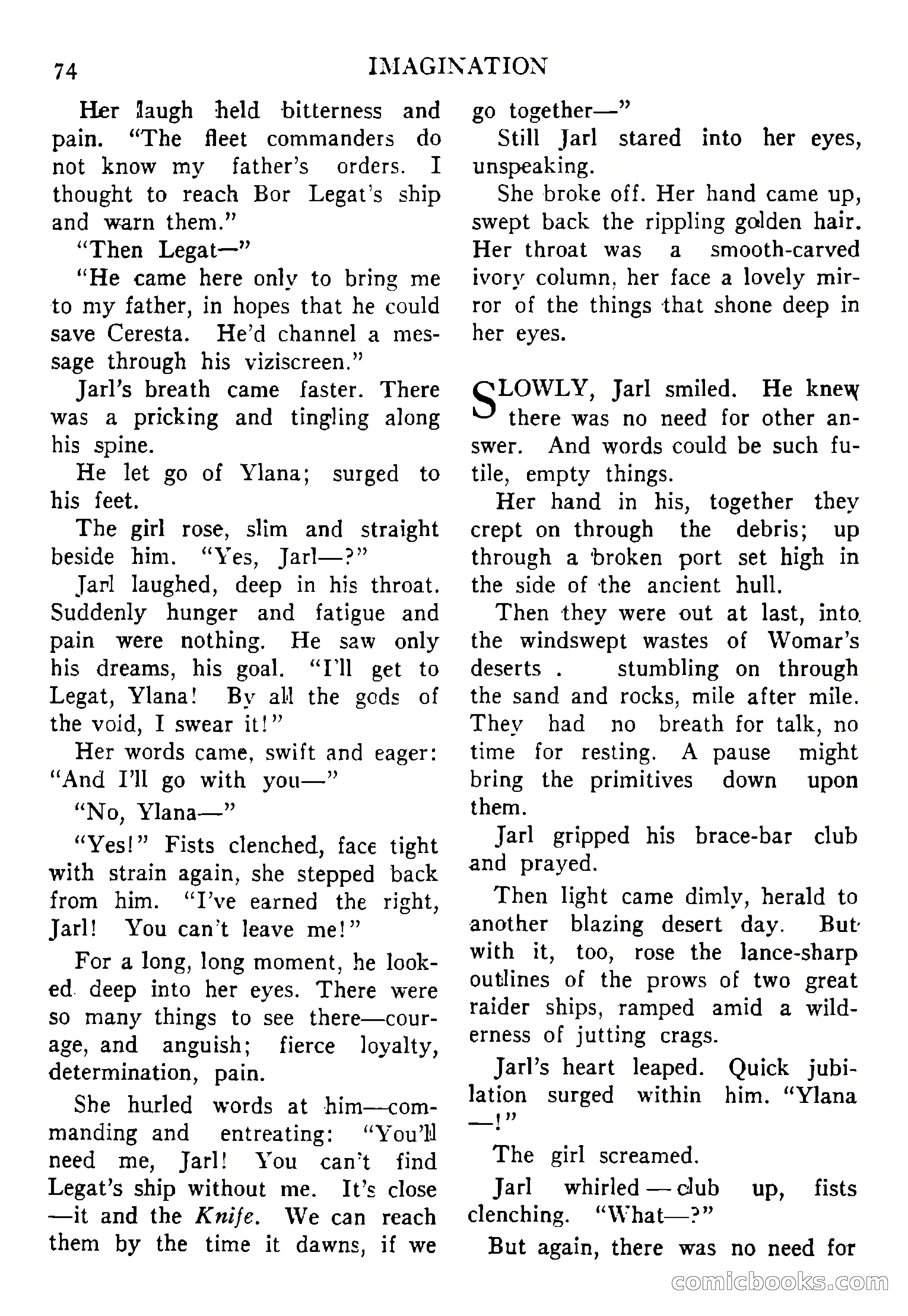 Imagination, September 1952 — page 74 of 165