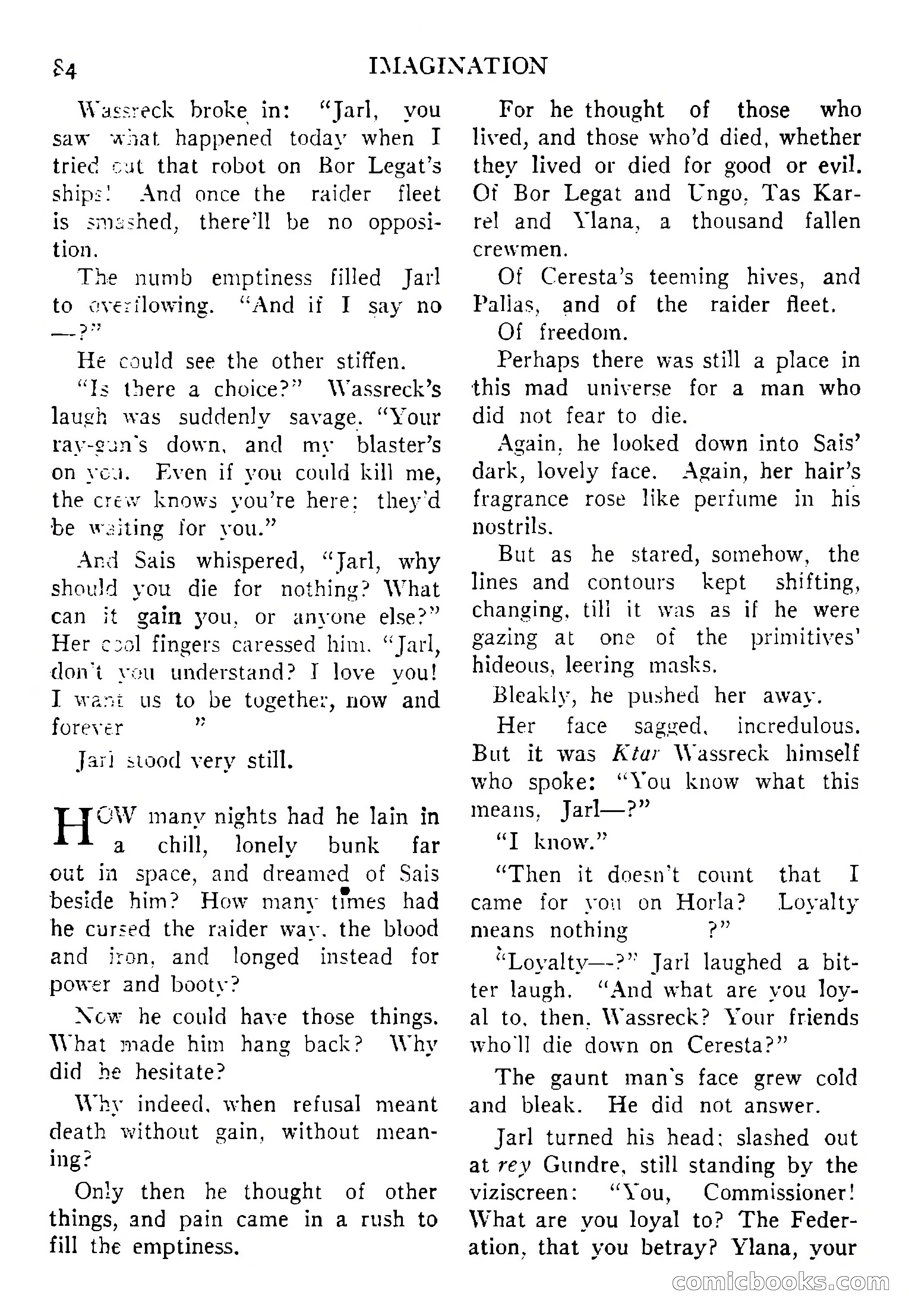 Imagination, September 1952 — page 84 of 165