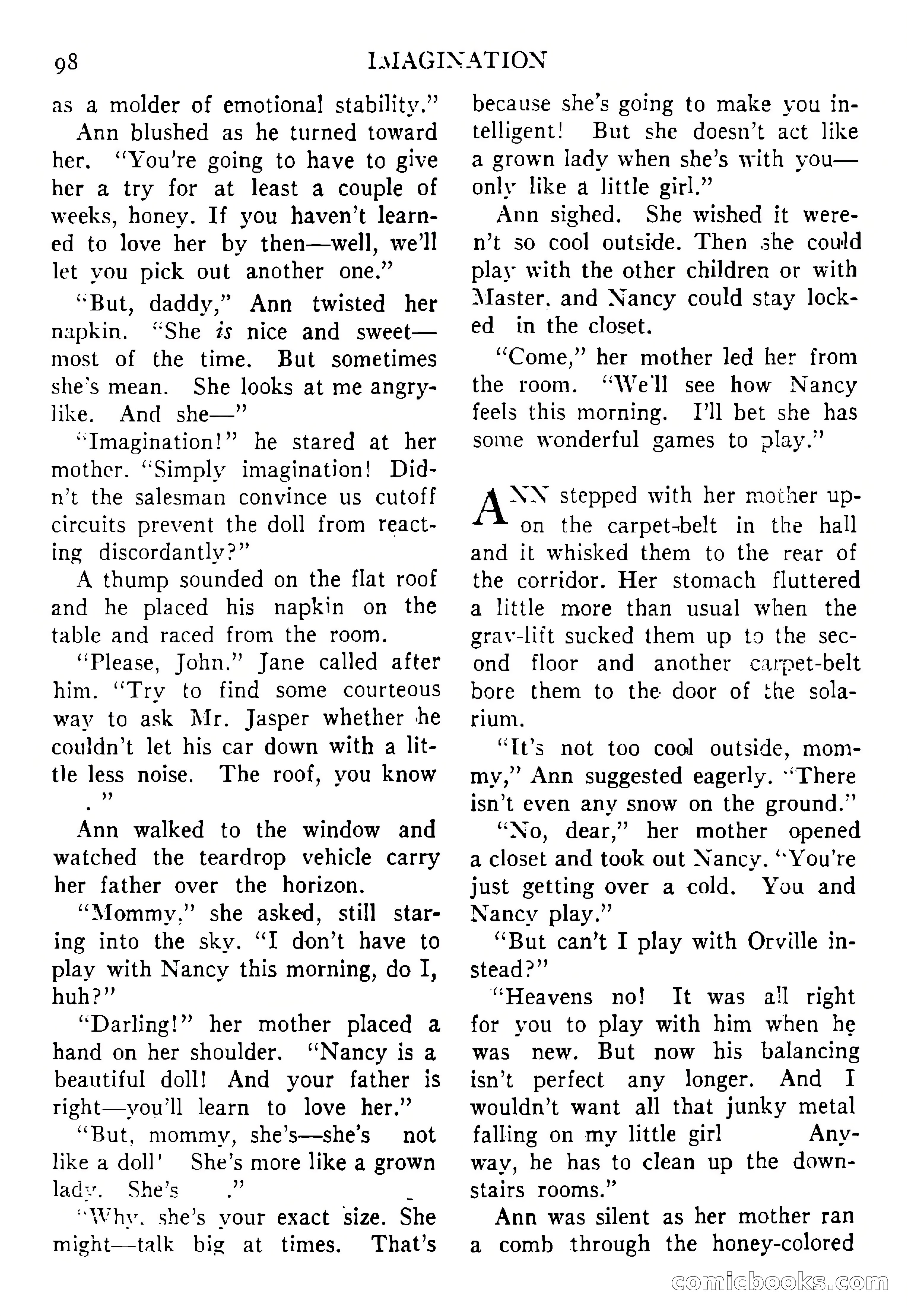 Imagination, September 1952 — page 98 of 165
