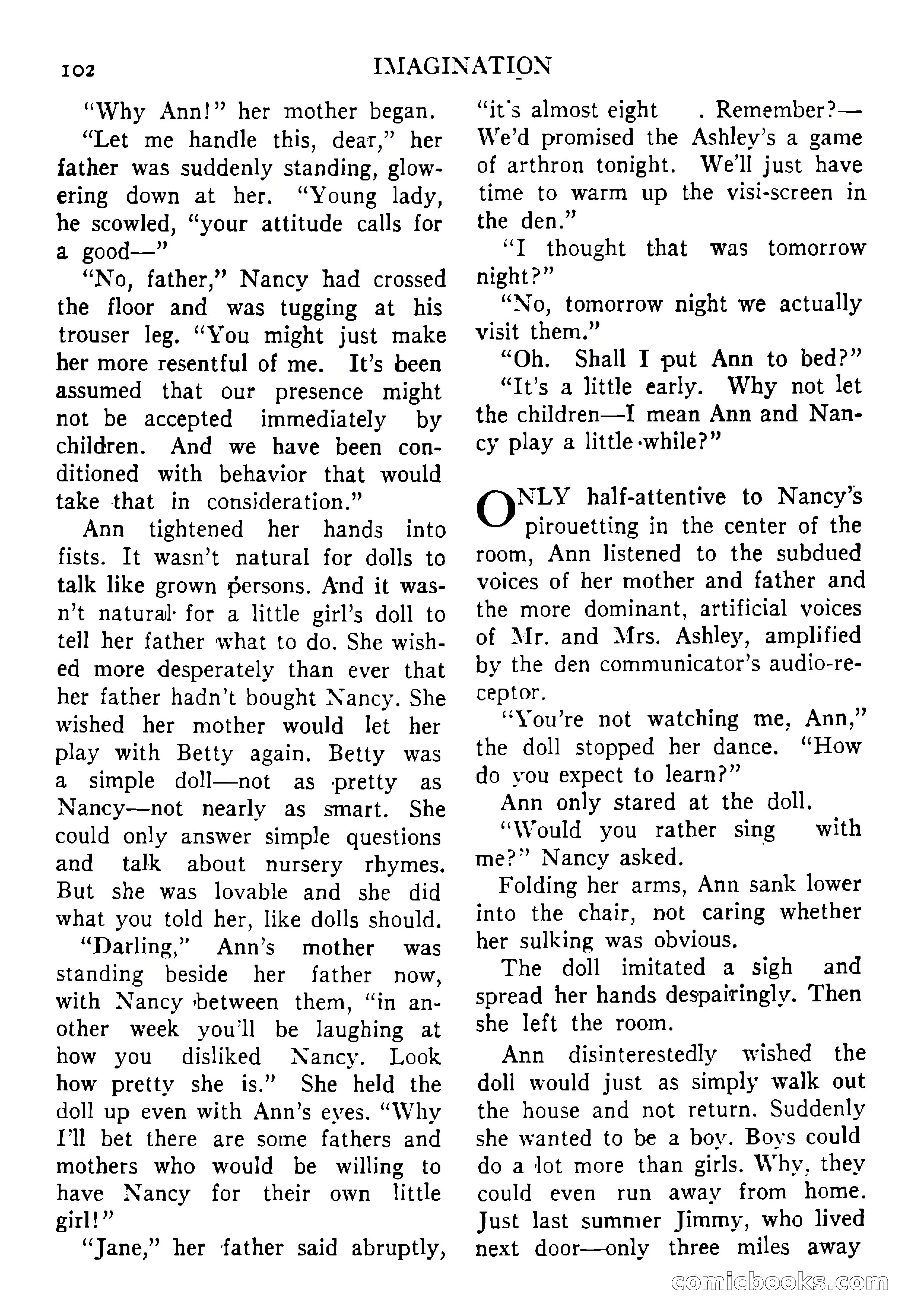 Imagination, September 1952 — page 102 of 165
