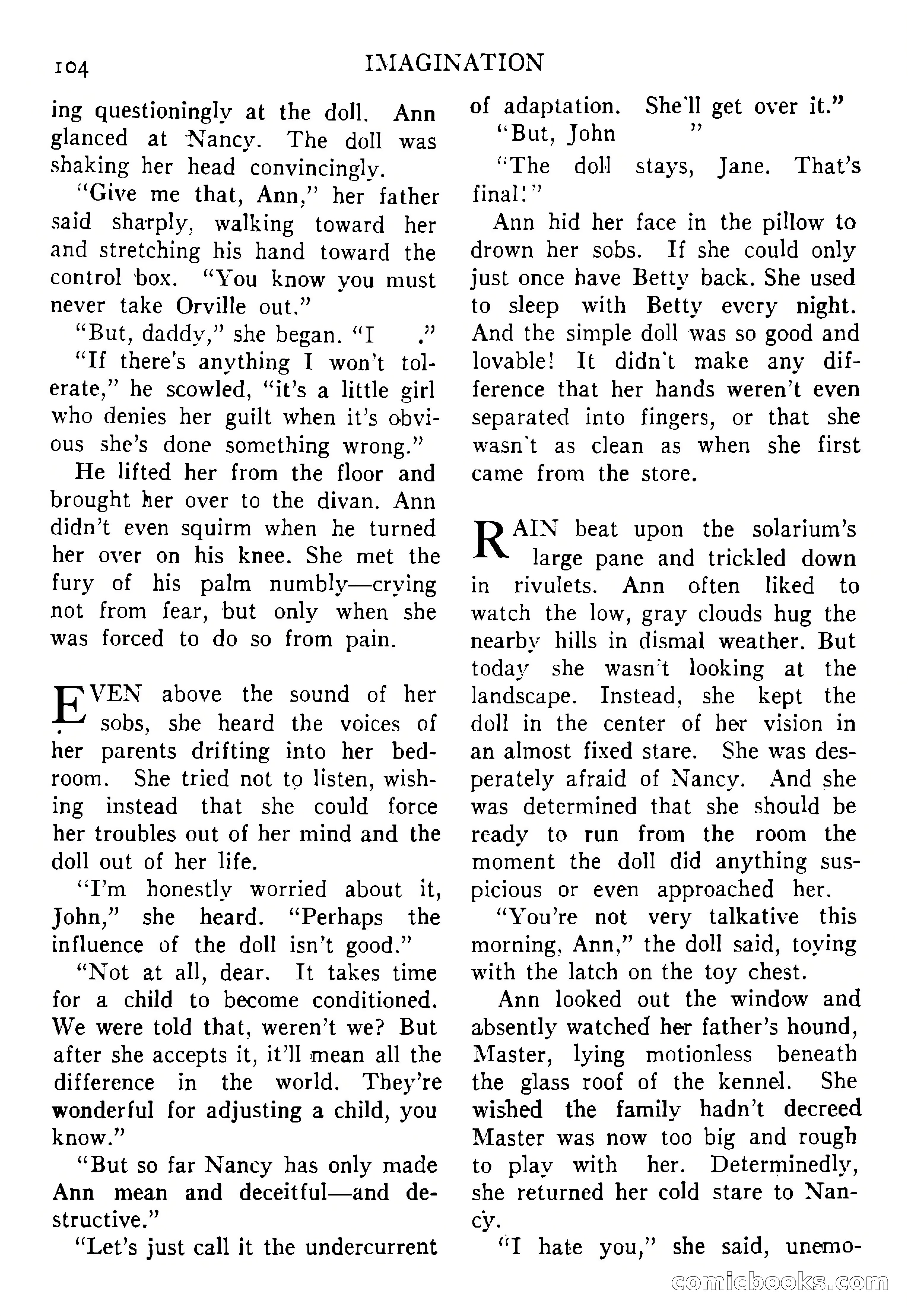 Imagination, September 1952 — page 104 of 165