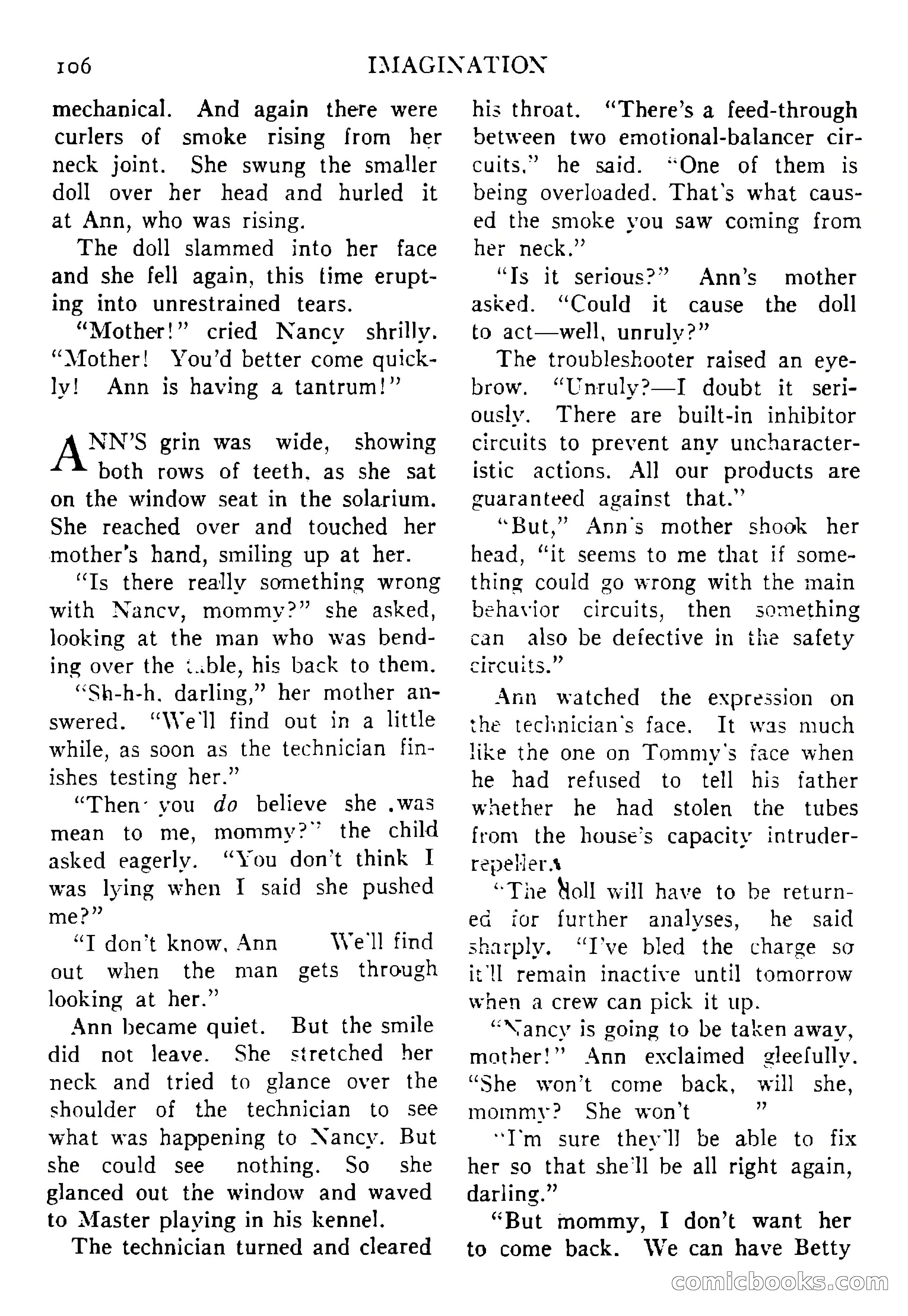 Imagination, September 1952 — page 106 of 165