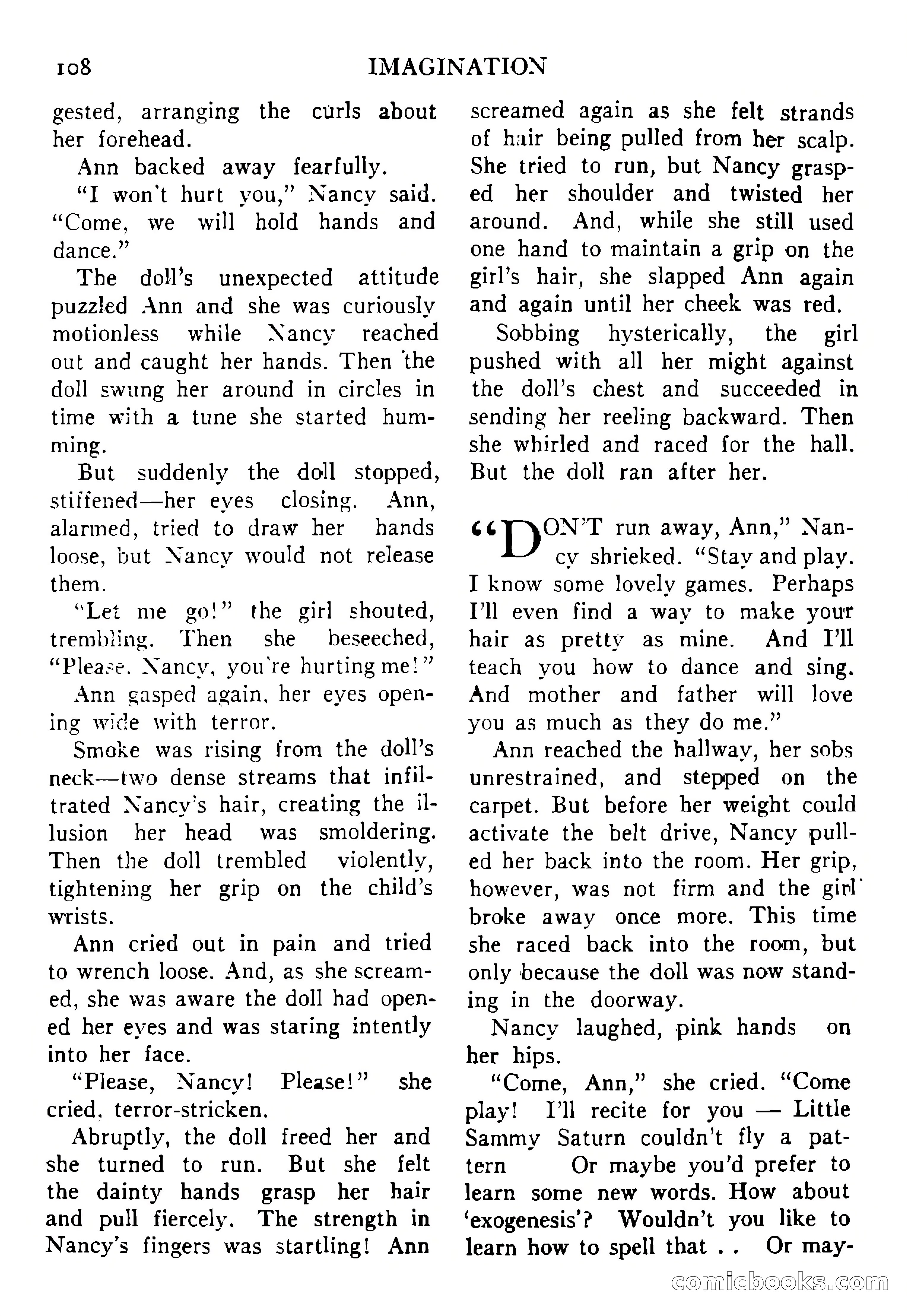 Imagination, September 1952 — page 108 of 165