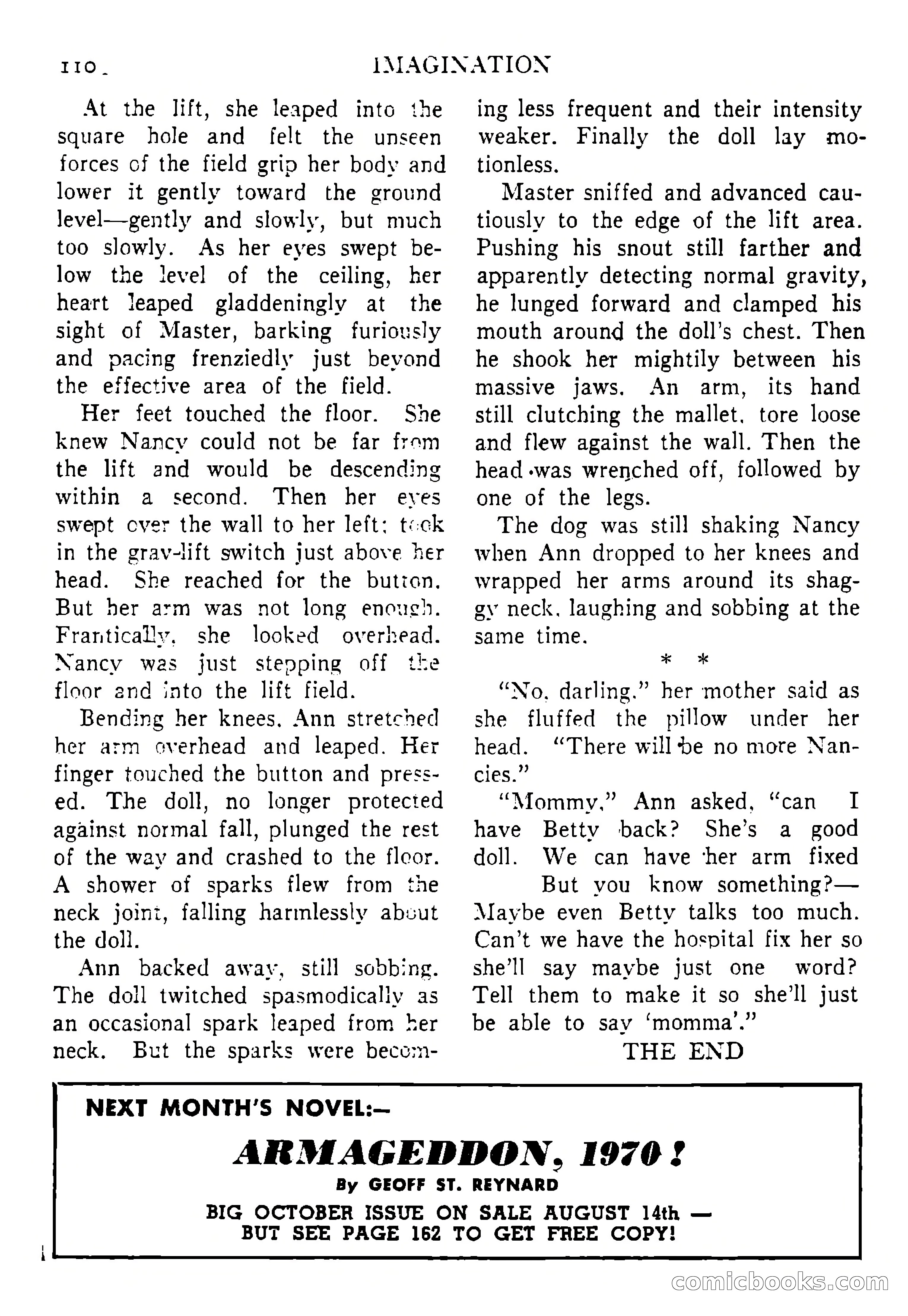 Imagination, September 1952 — page 110 of 165