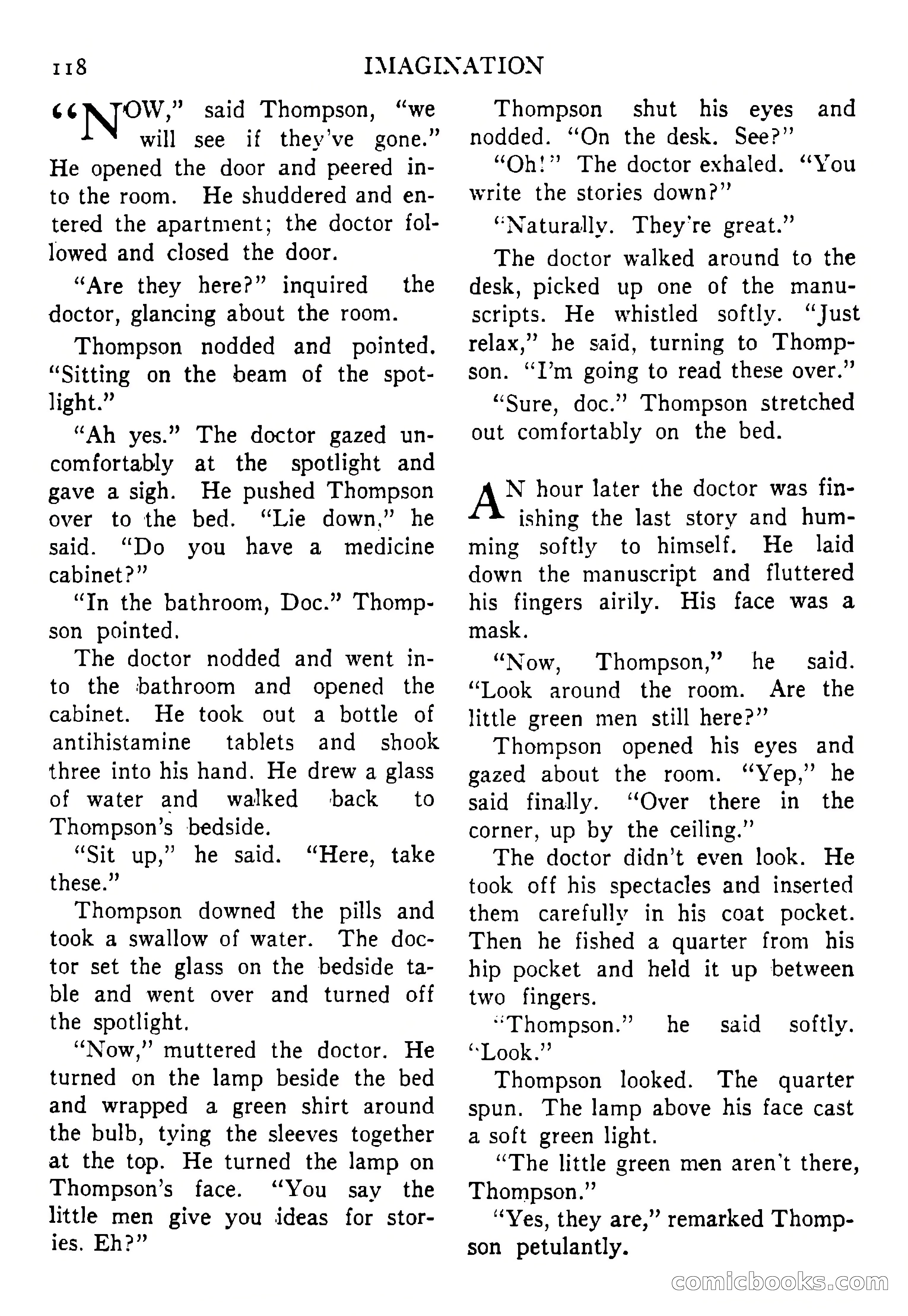 Imagination, September 1952 — page 118 of 165