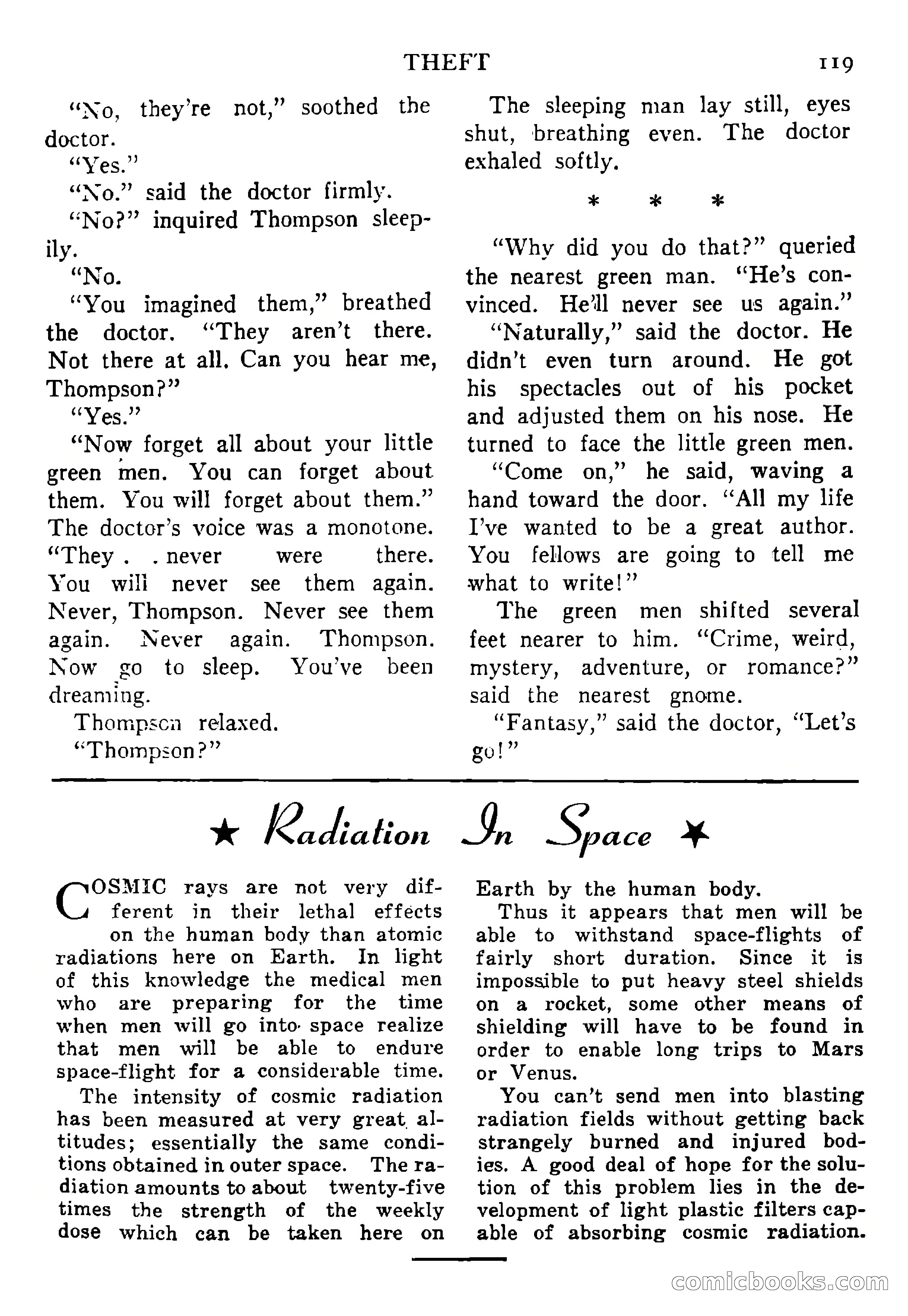 Imagination, September 1952 — page 119 of 165