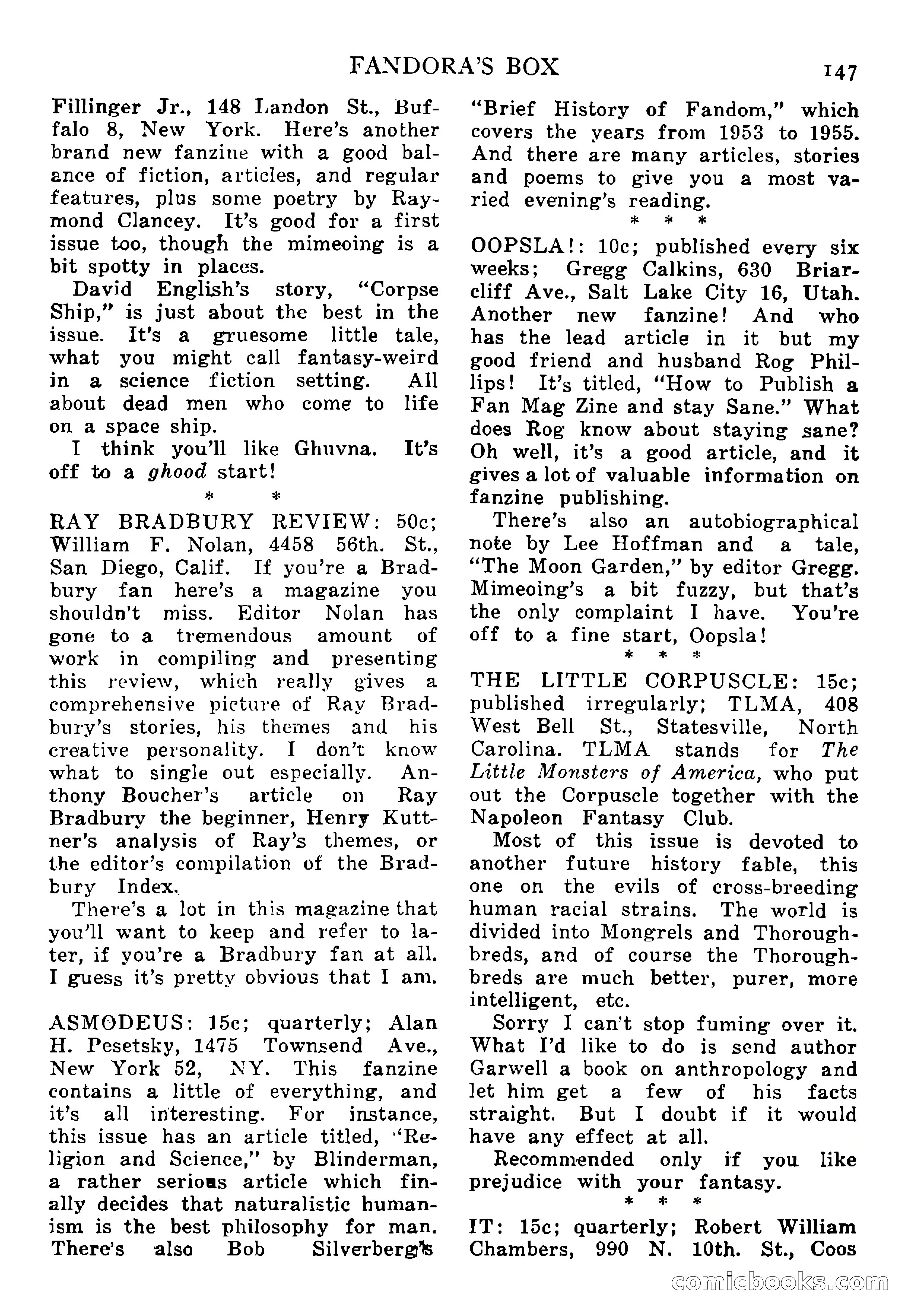Imagination, September 1952 — page 147 of 165