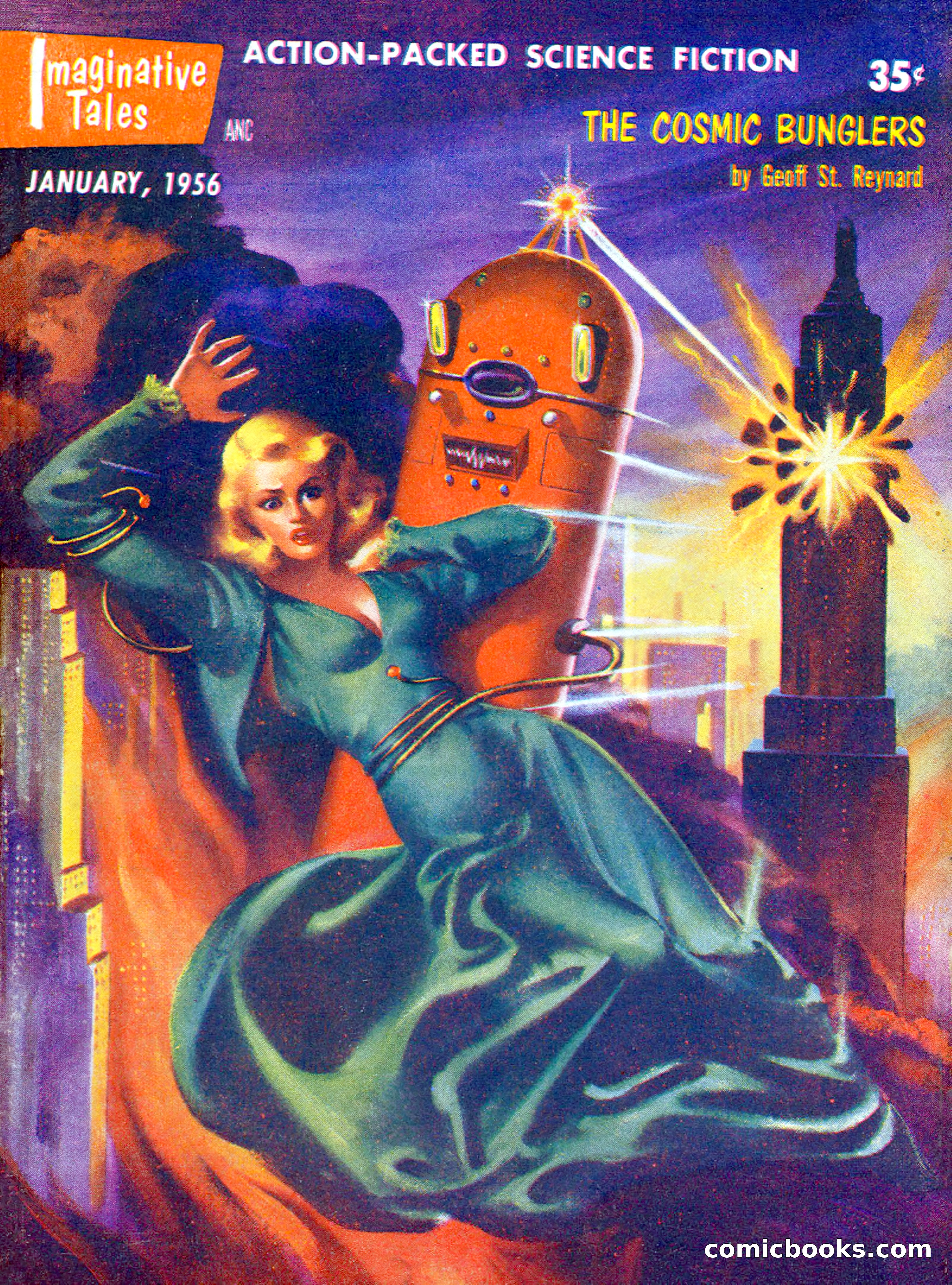 Imaginative Tales, January 1956