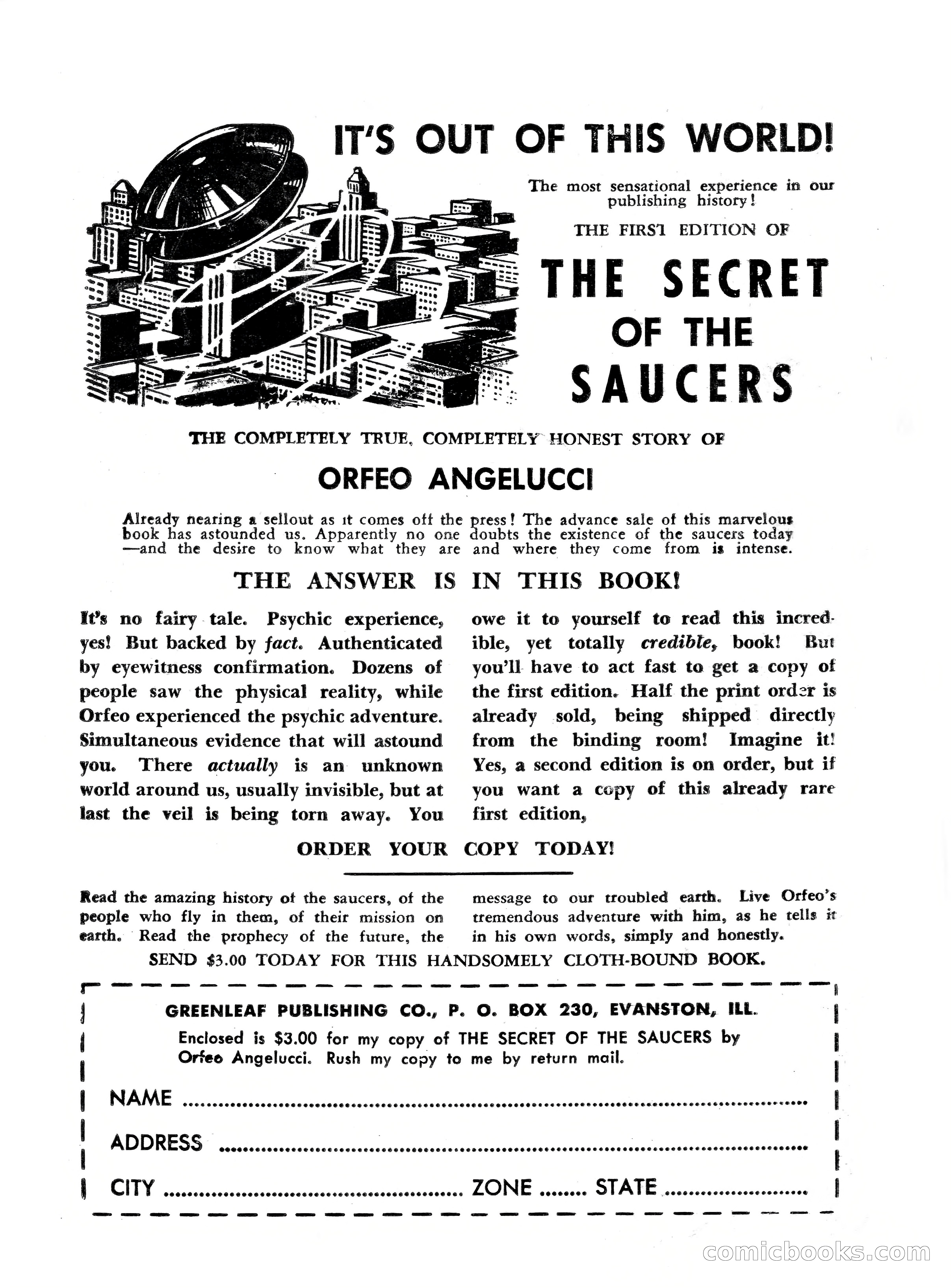 Imaginative Tales, March 1956 — page 132 of 132