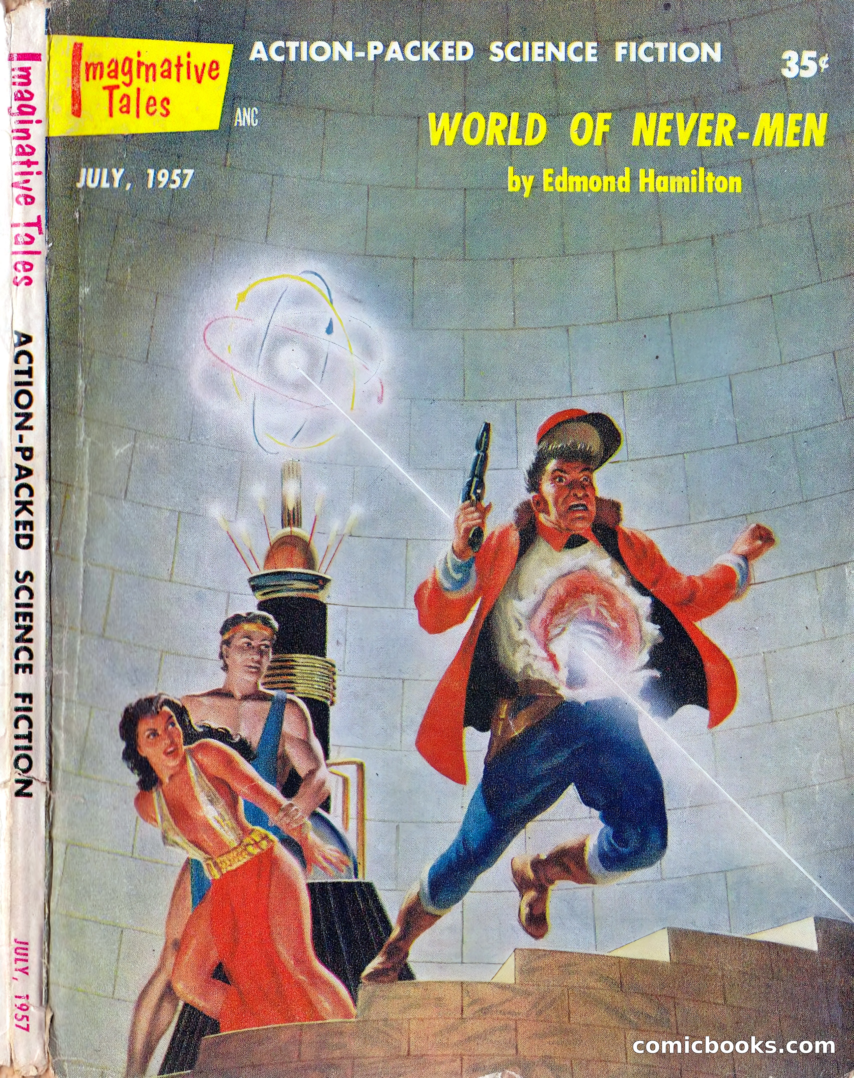 Imaginative Tales, July 1957 — page 2 of 132