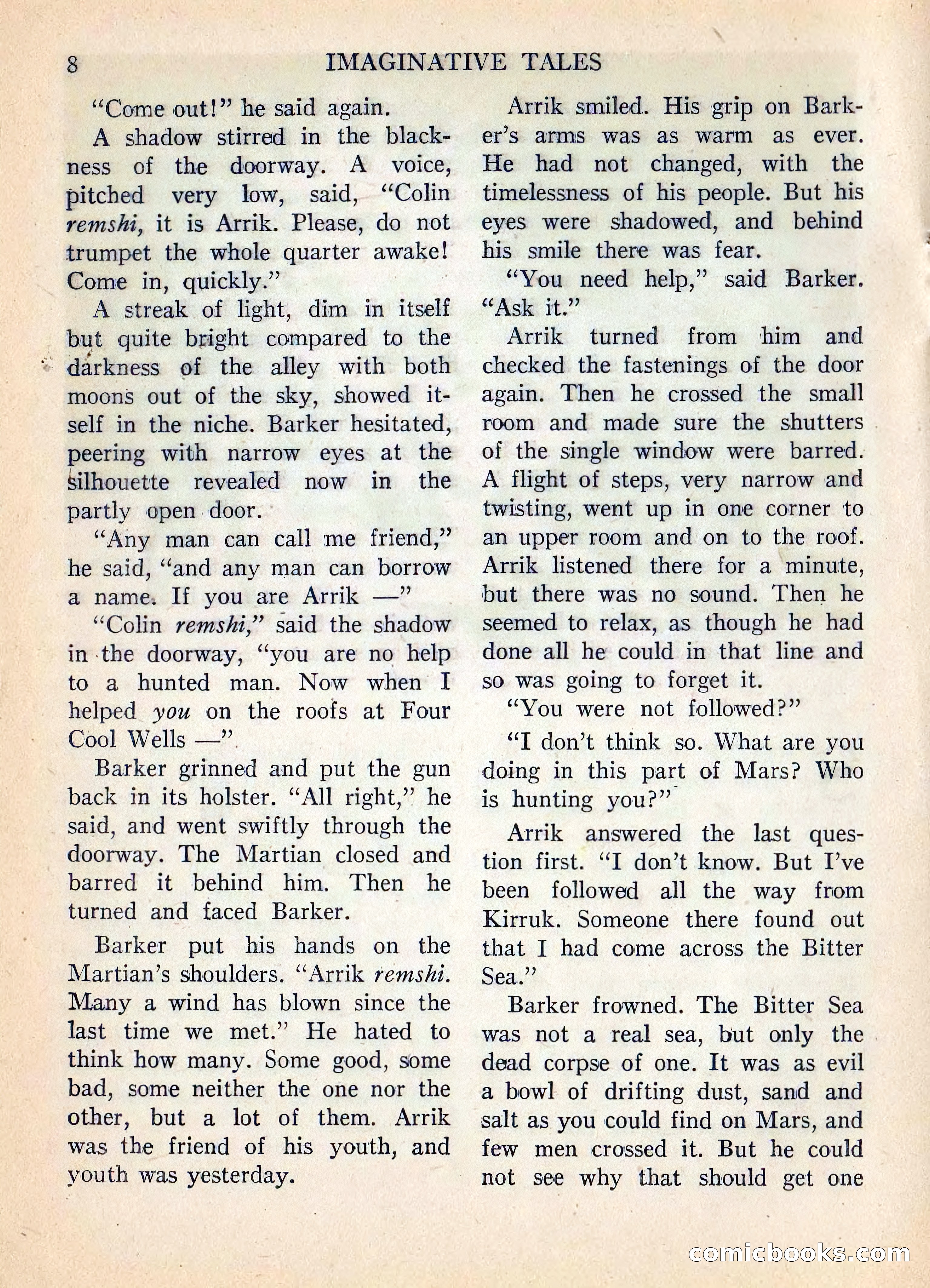 Imaginative Tales, July 1957 — page 9 of 132