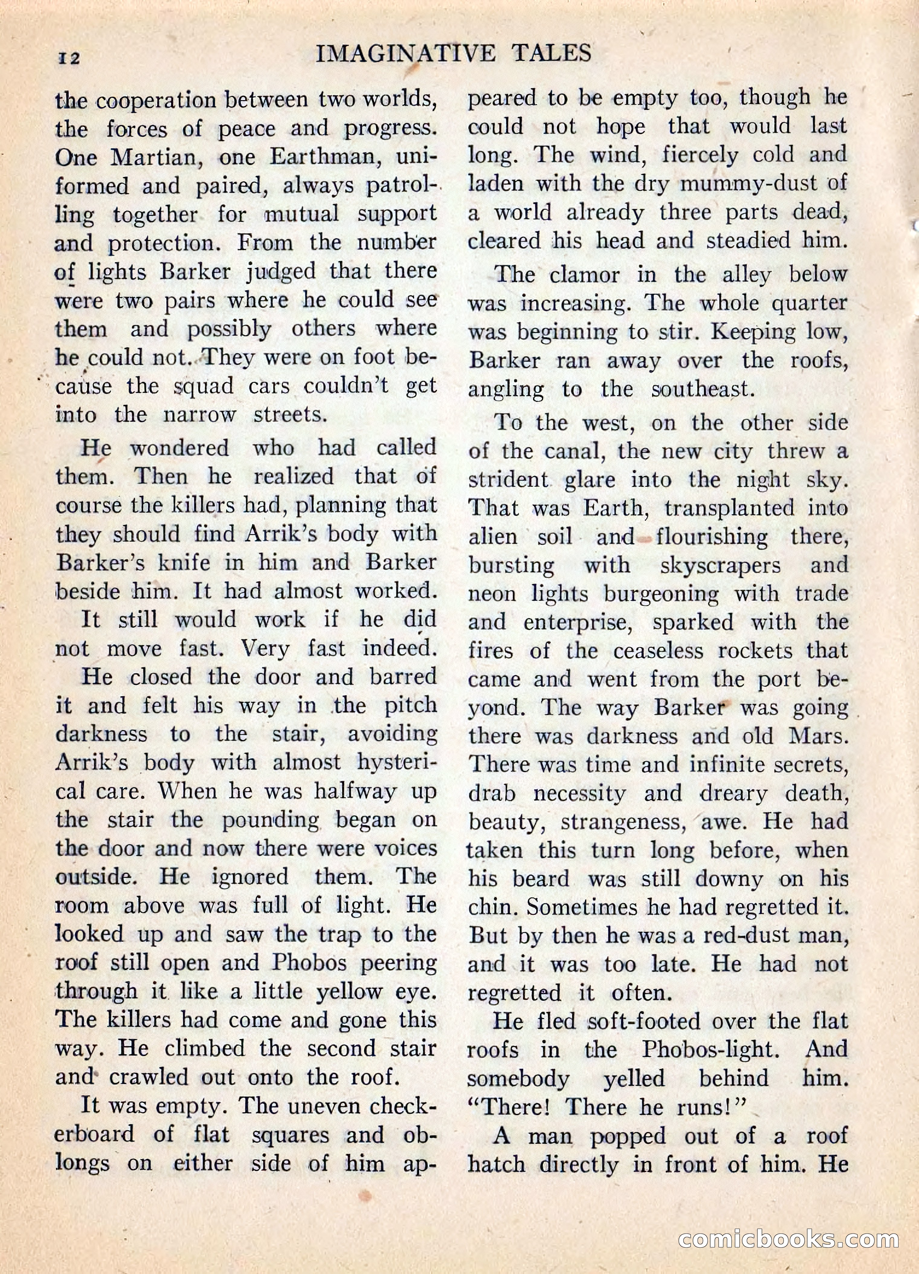 Imaginative Tales, July 1957 — page 13 of 132
