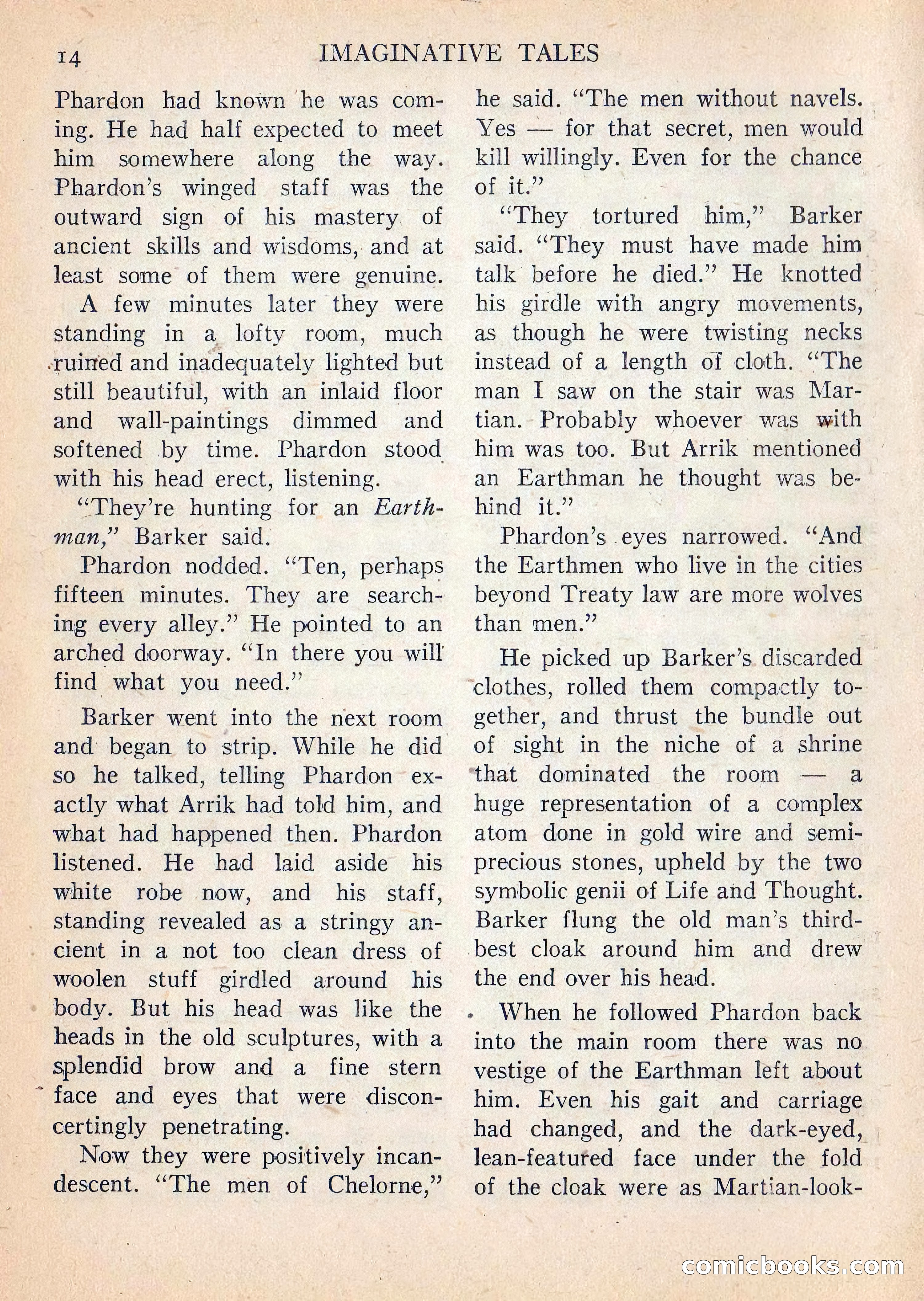 Imaginative Tales, July 1957 — page 15 of 132