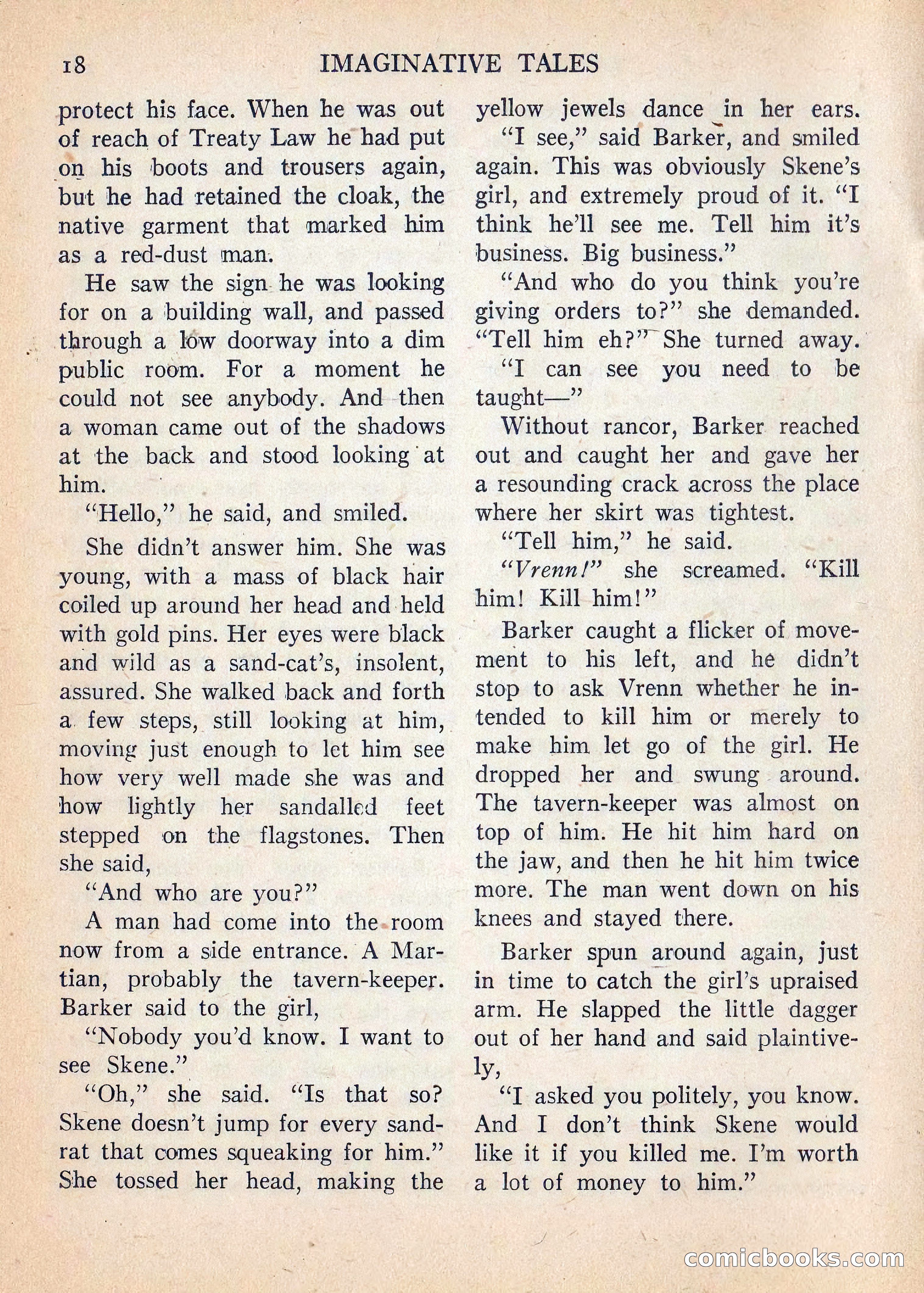 Imaginative Tales, July 1957 — page 19 of 132