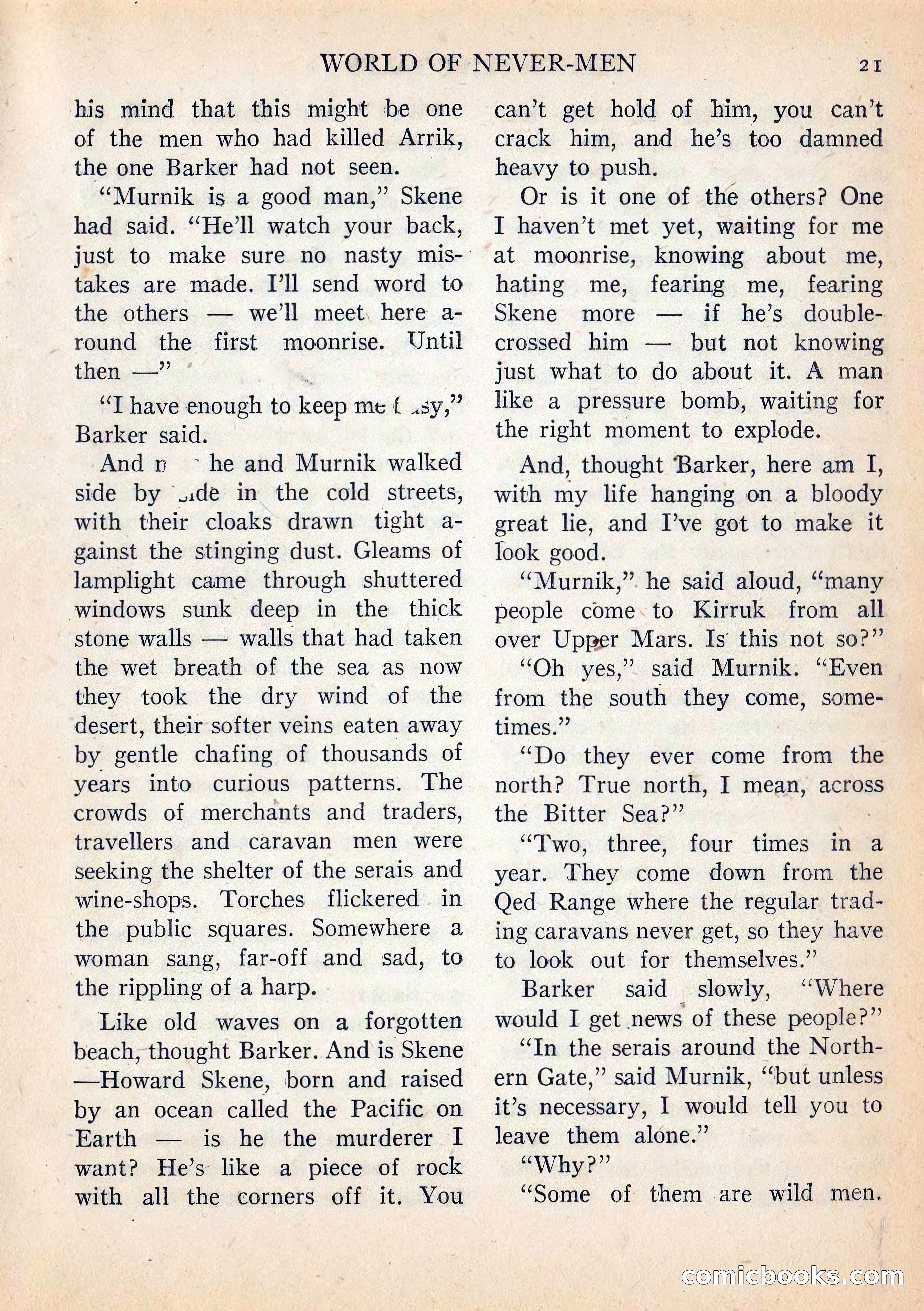 Imaginative Tales, July 1957 — page 22 of 132